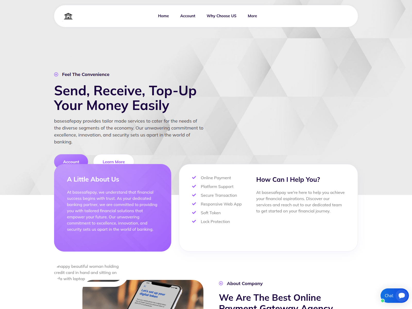 Screenshot of basesafepay.com