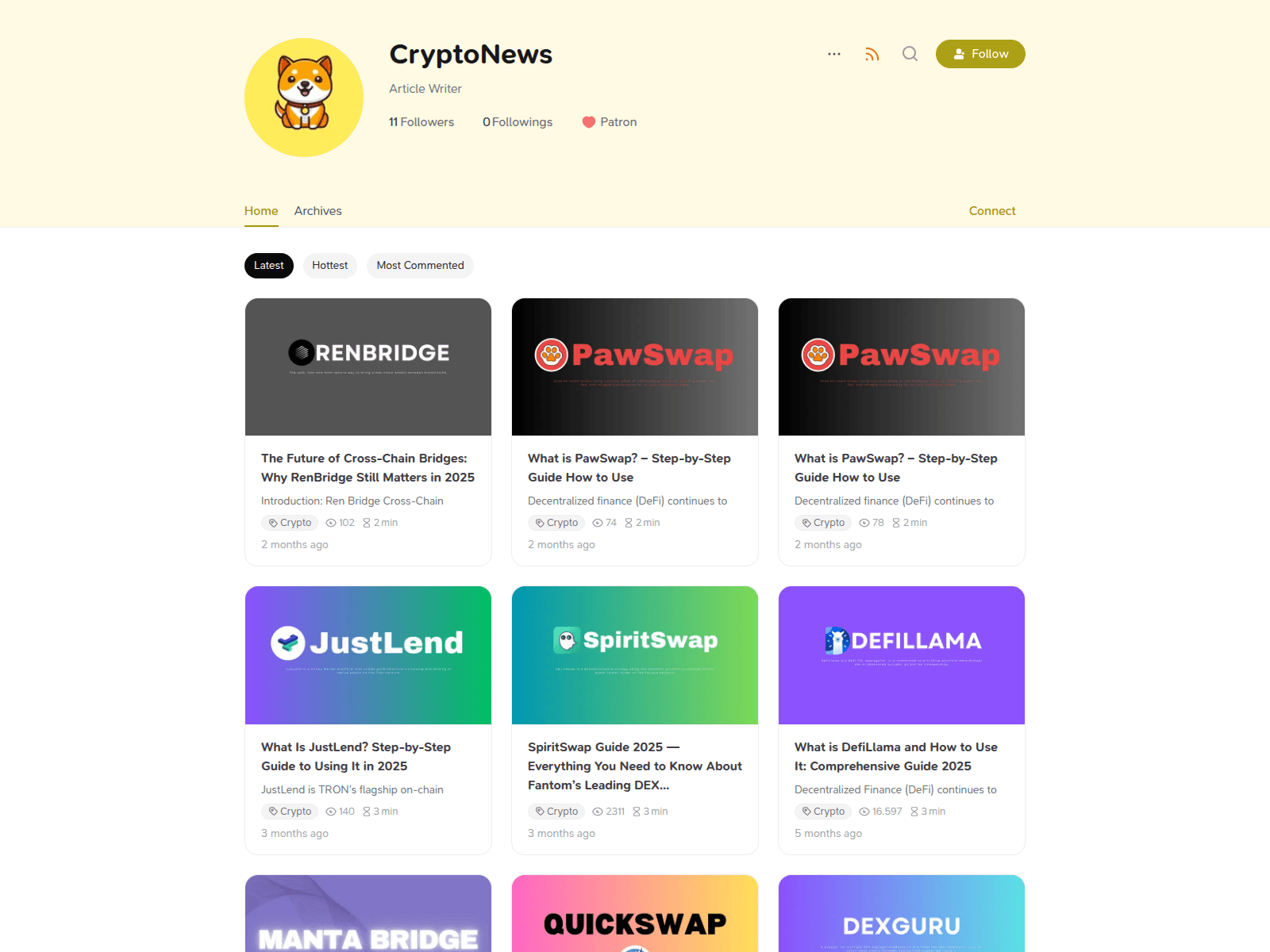 Screenshot of cryptonews-4811.xlog.page
