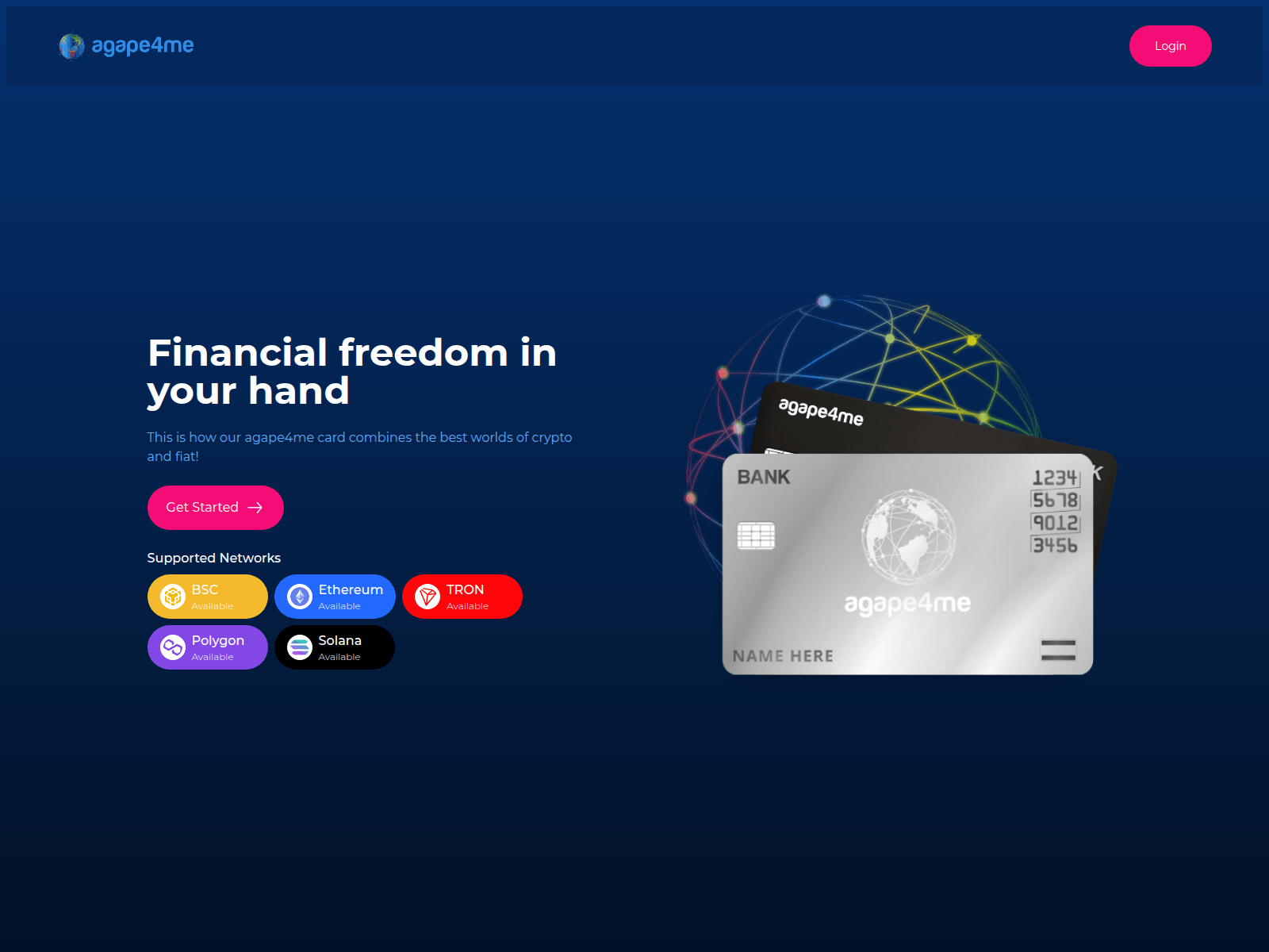 Forensic screenshot of agape4me.com