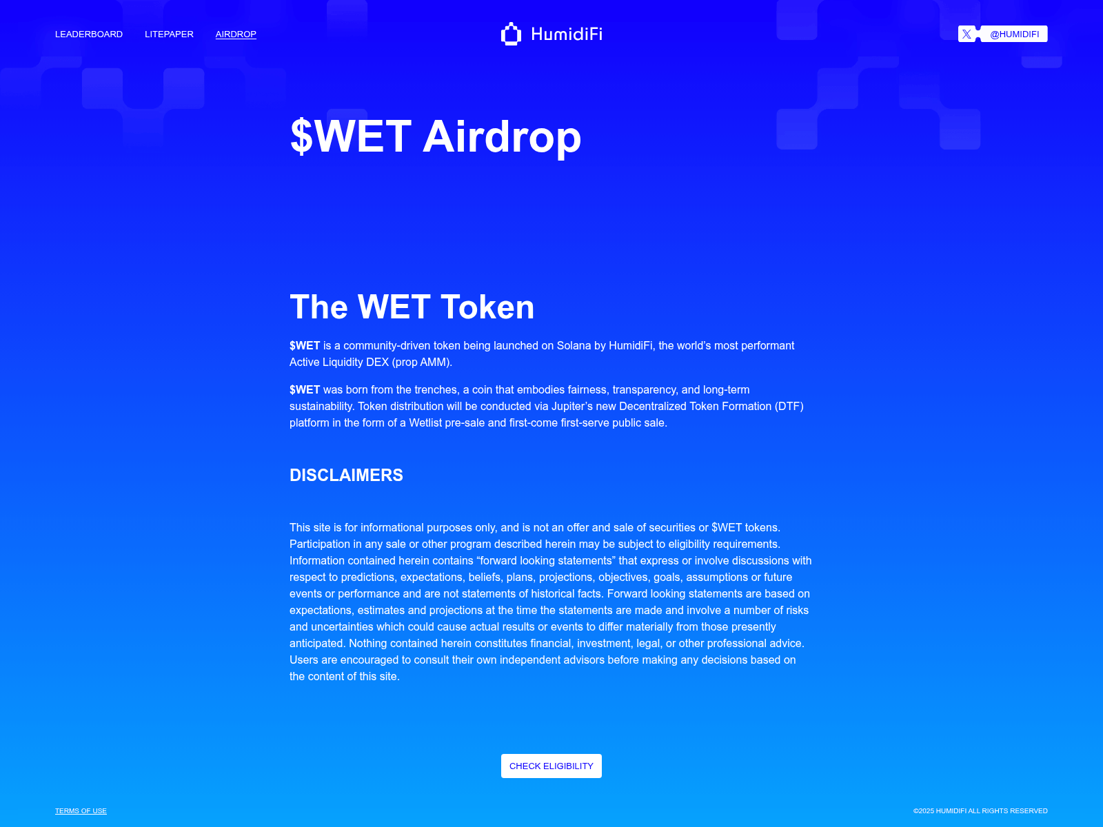 Screenshot of wet-claim.live