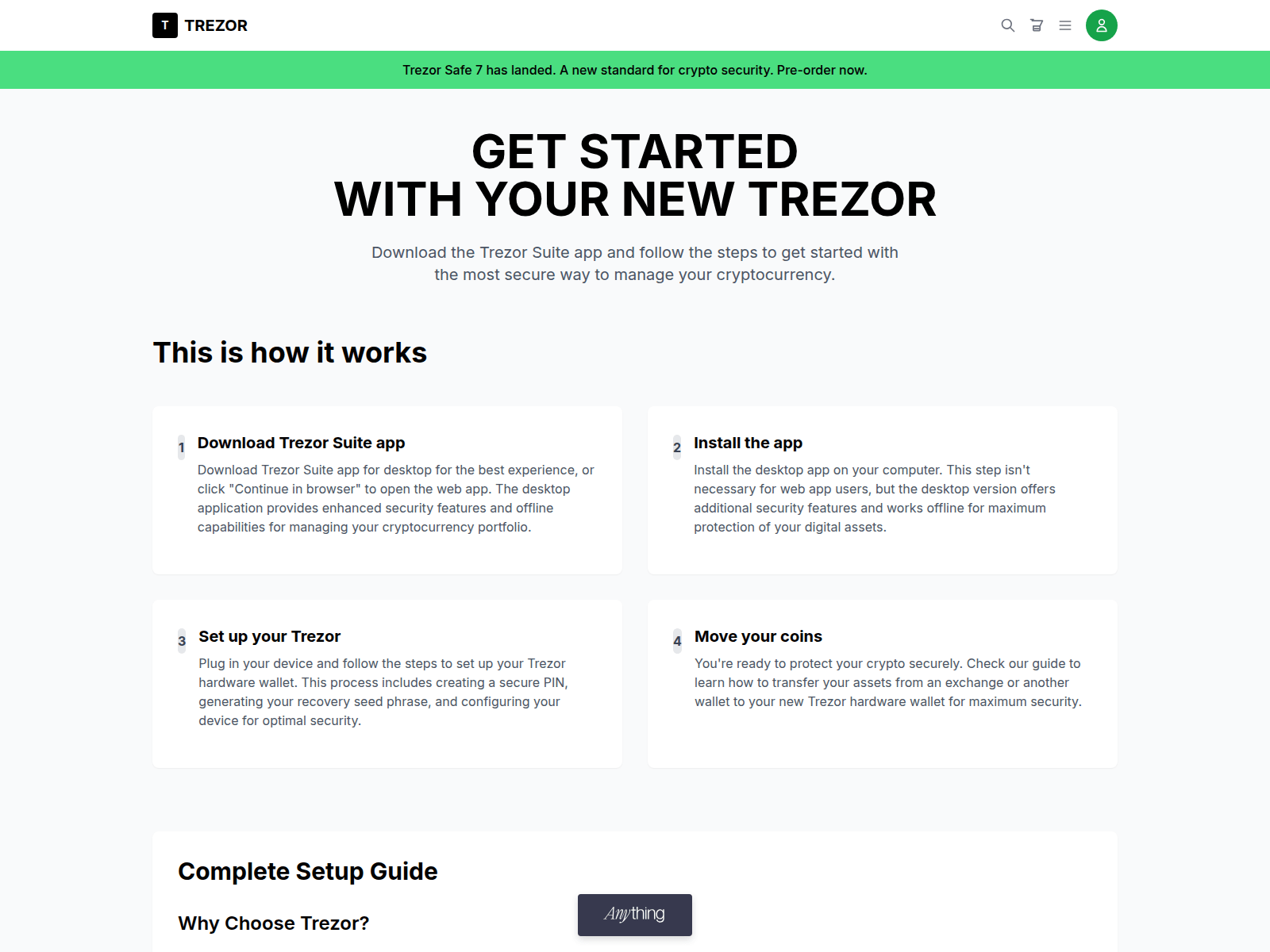 Screenshot of faqs-a-trezo.created.app