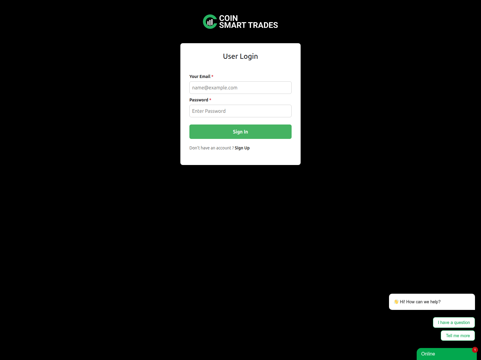 Screenshot of nav--coinmart.framer.ai