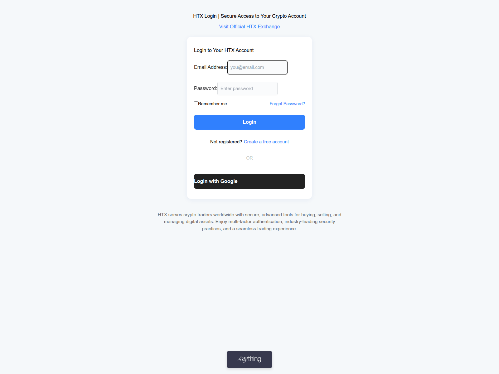 Screenshot of htxlogin.created.app