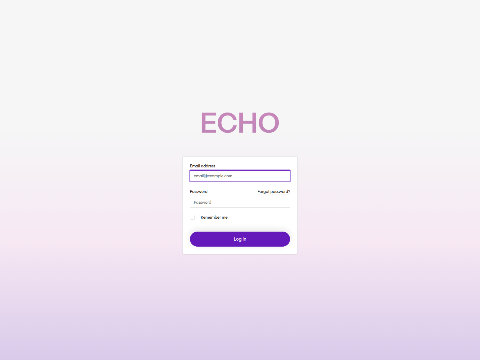 Screenshot of project-echo.cc