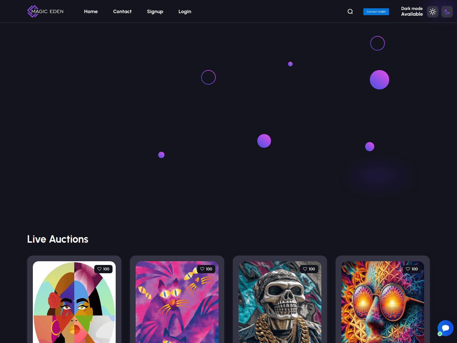 Screenshot of magicedenmint.com