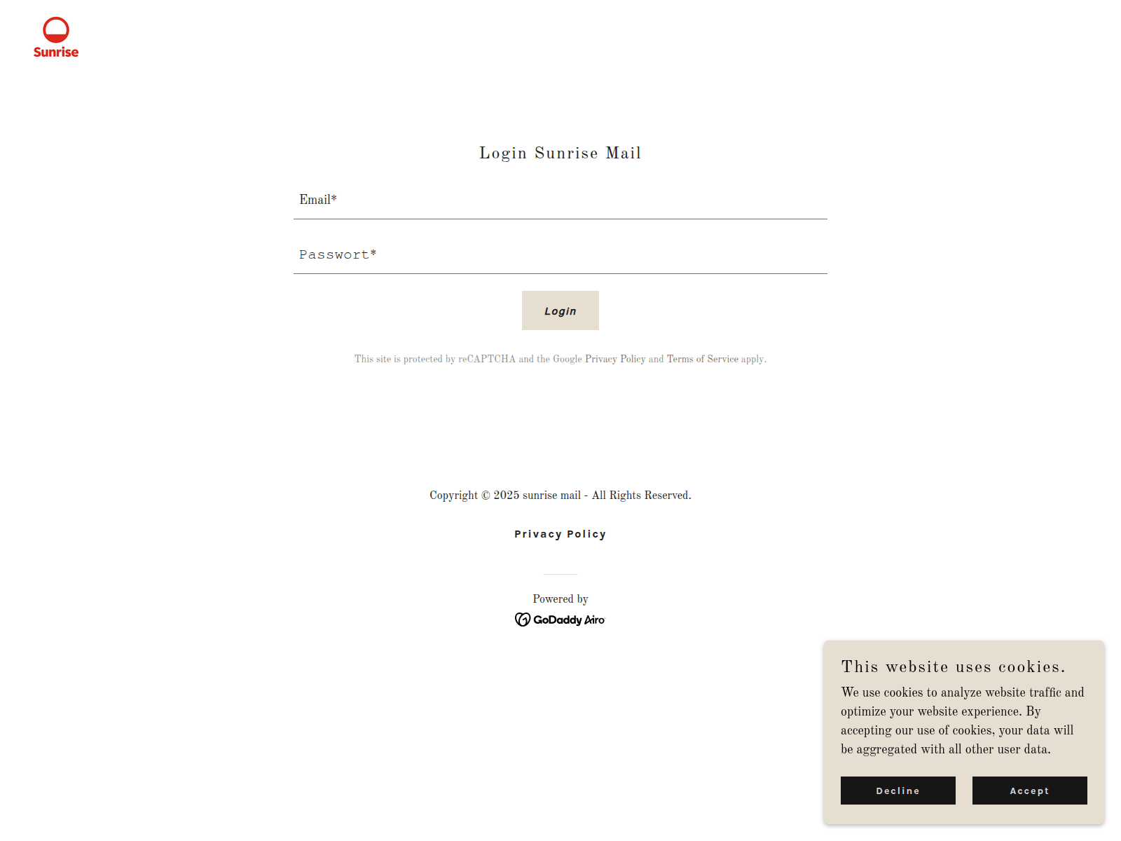 Screenshot of site-xowbjor2w.godaddysites.com