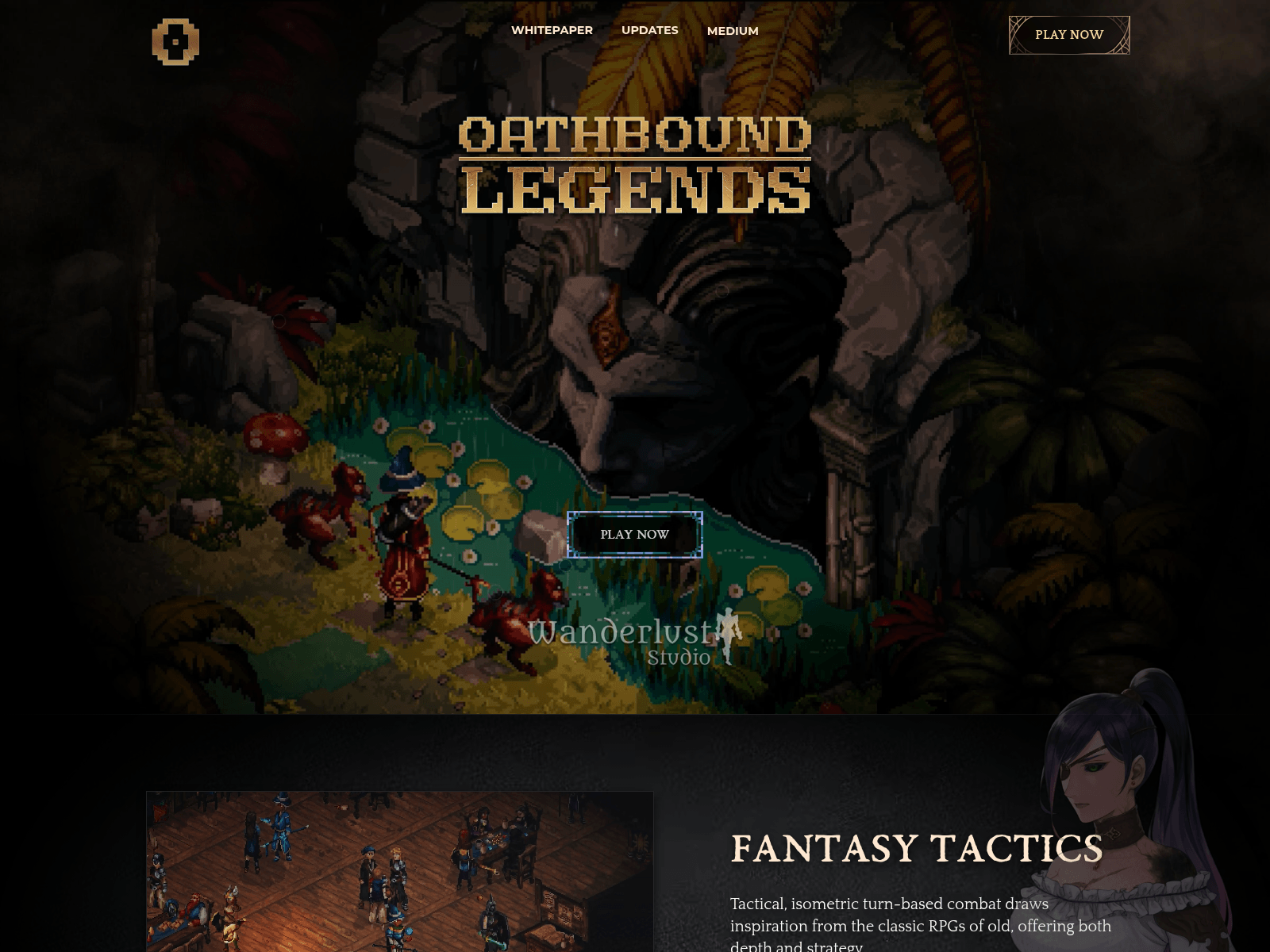Screenshot of oathboundplay.app