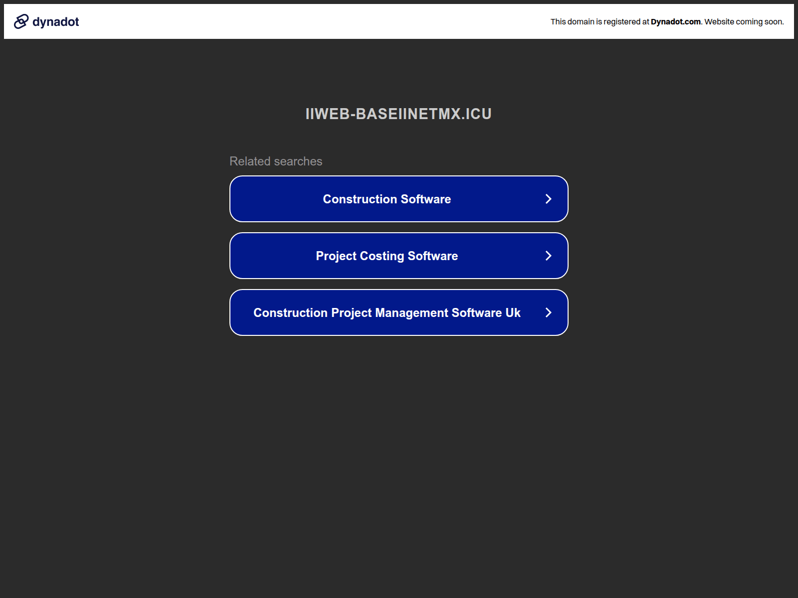 Screenshot of iiweb-baseiinetmx.icu