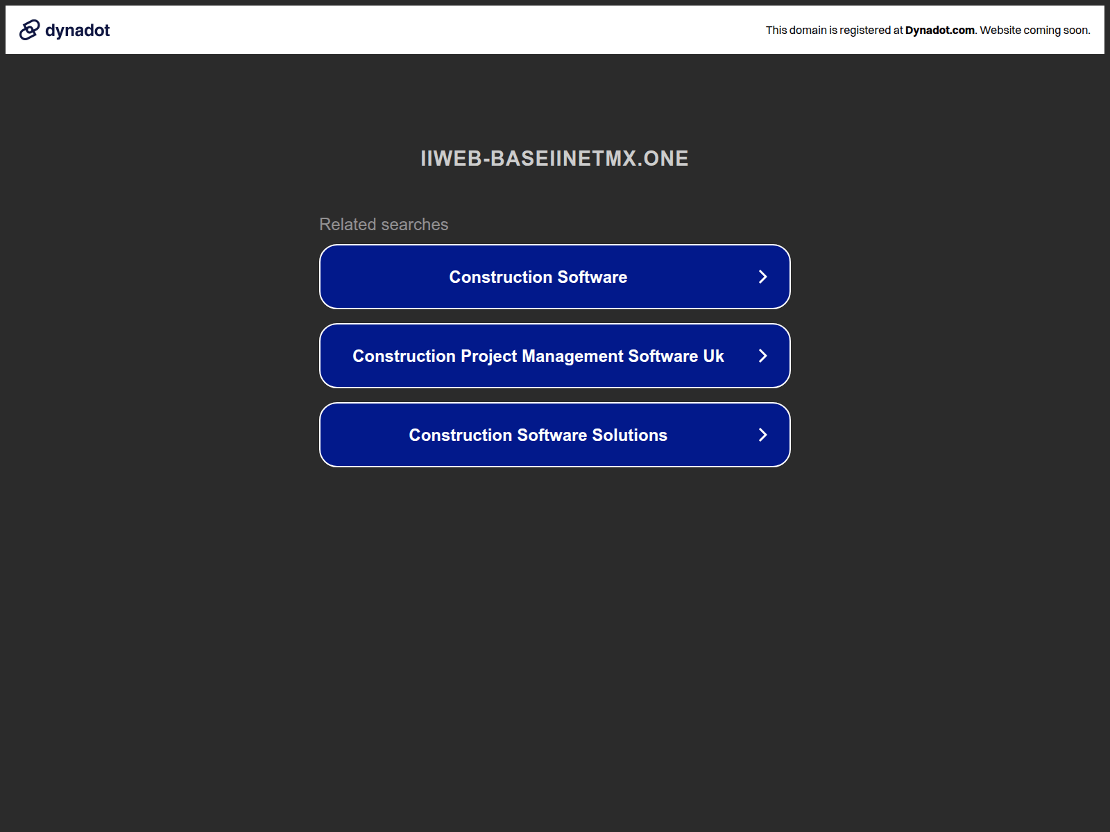 Screenshot of iiweb-baseiinetmx.one
