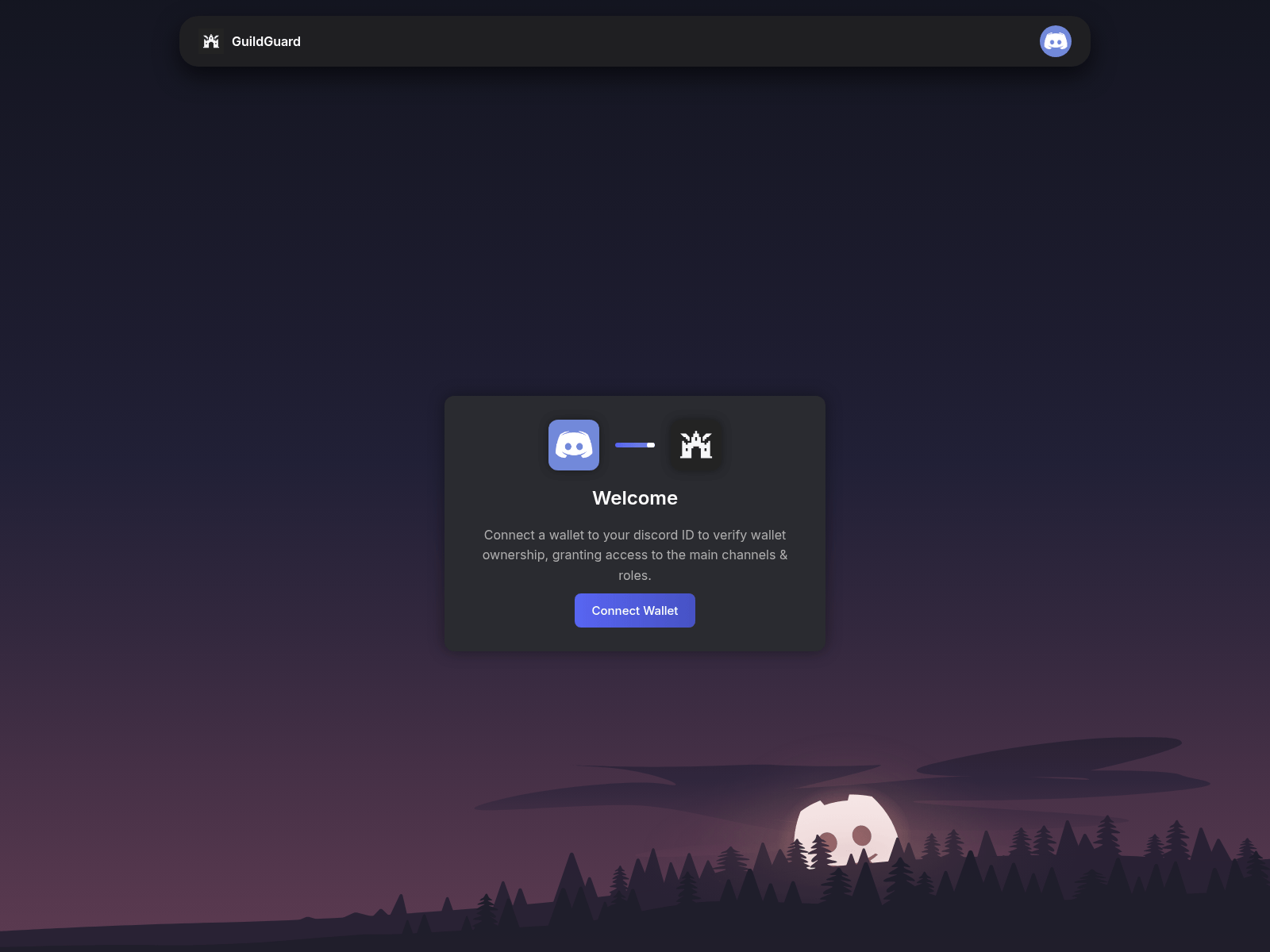 Screenshot of web3guildguard.digital