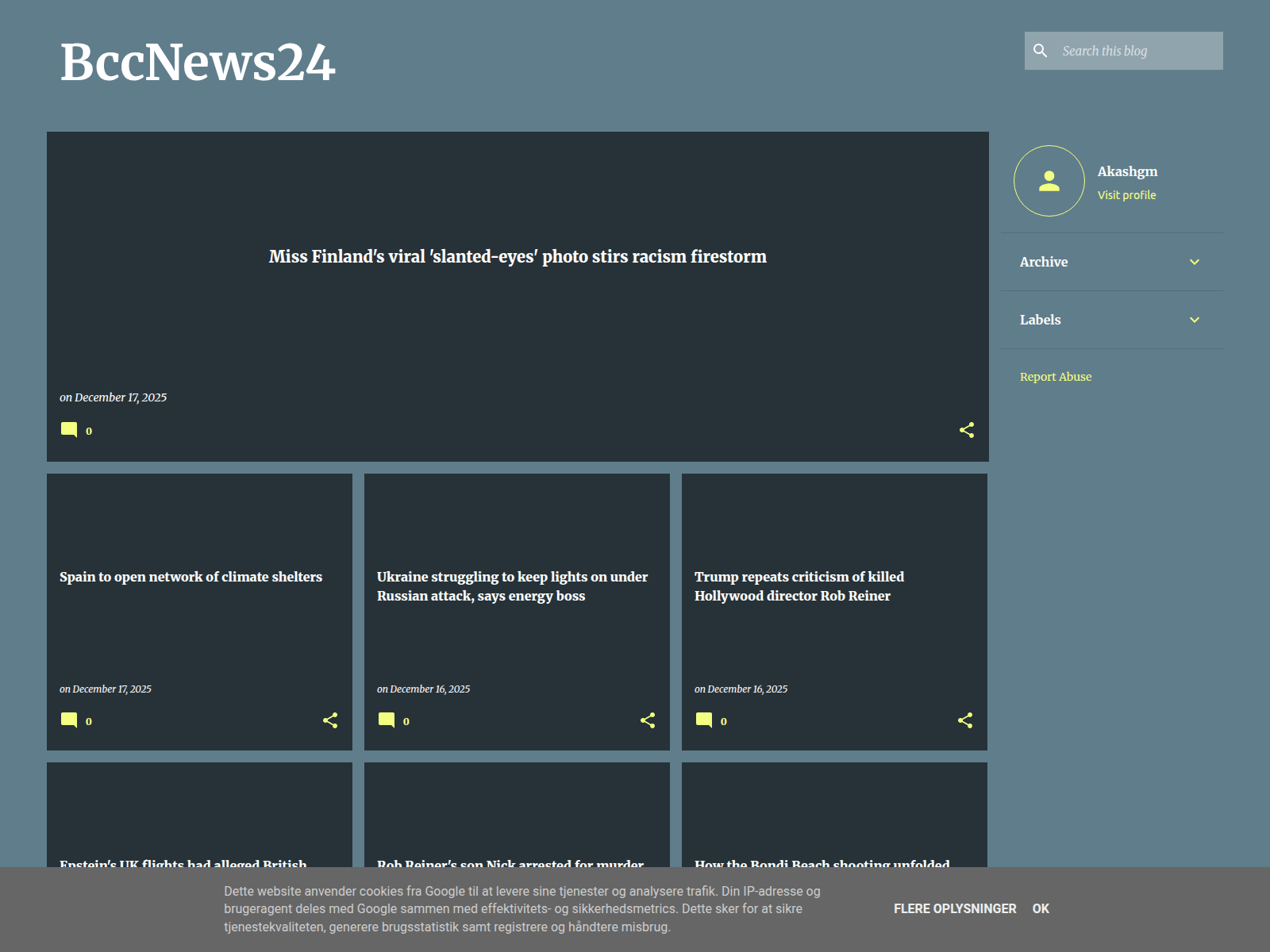 Screenshot of akashgm93.blogspot.com