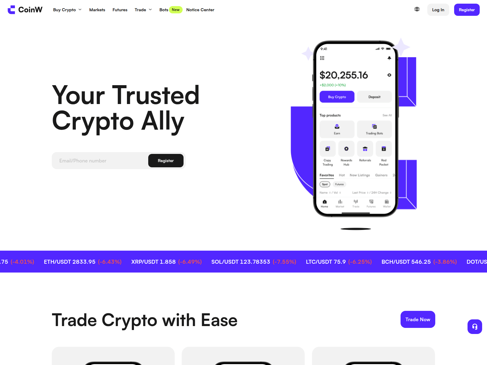 Screenshot of coinwuii.com