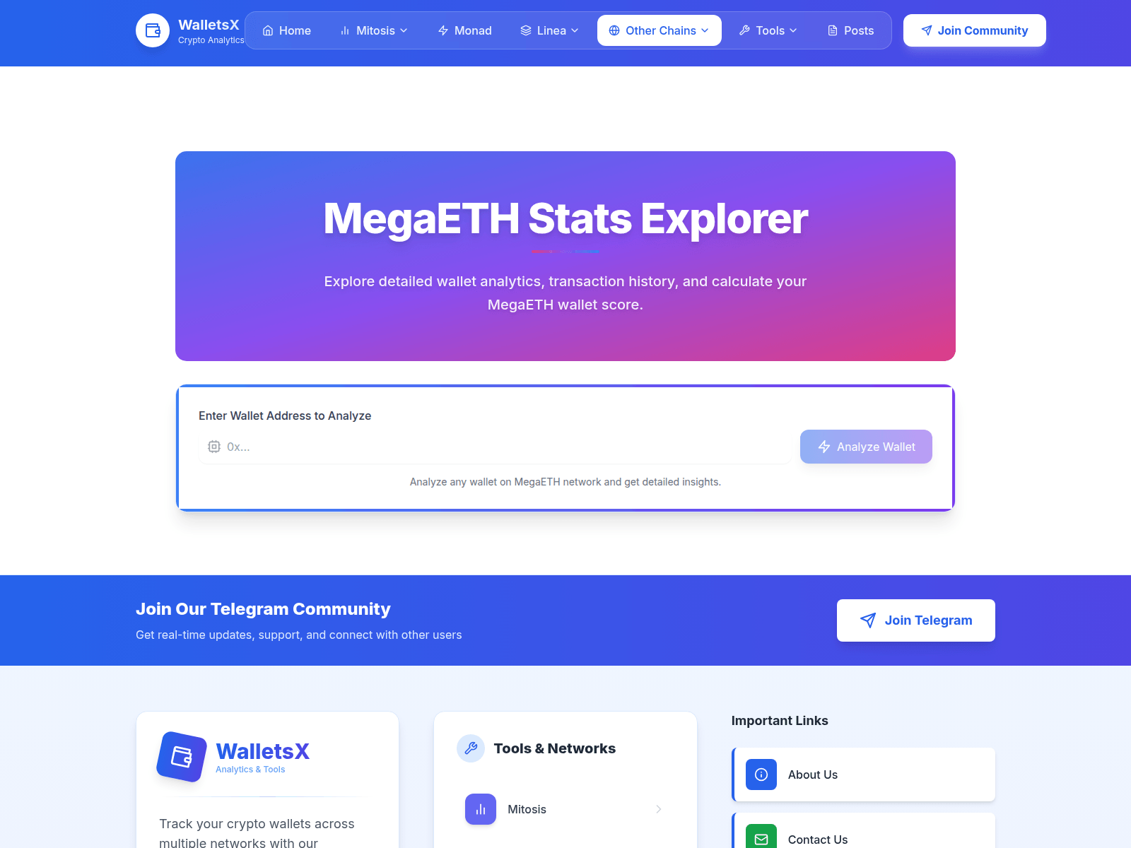 Screenshot of cryptowalletsx.com