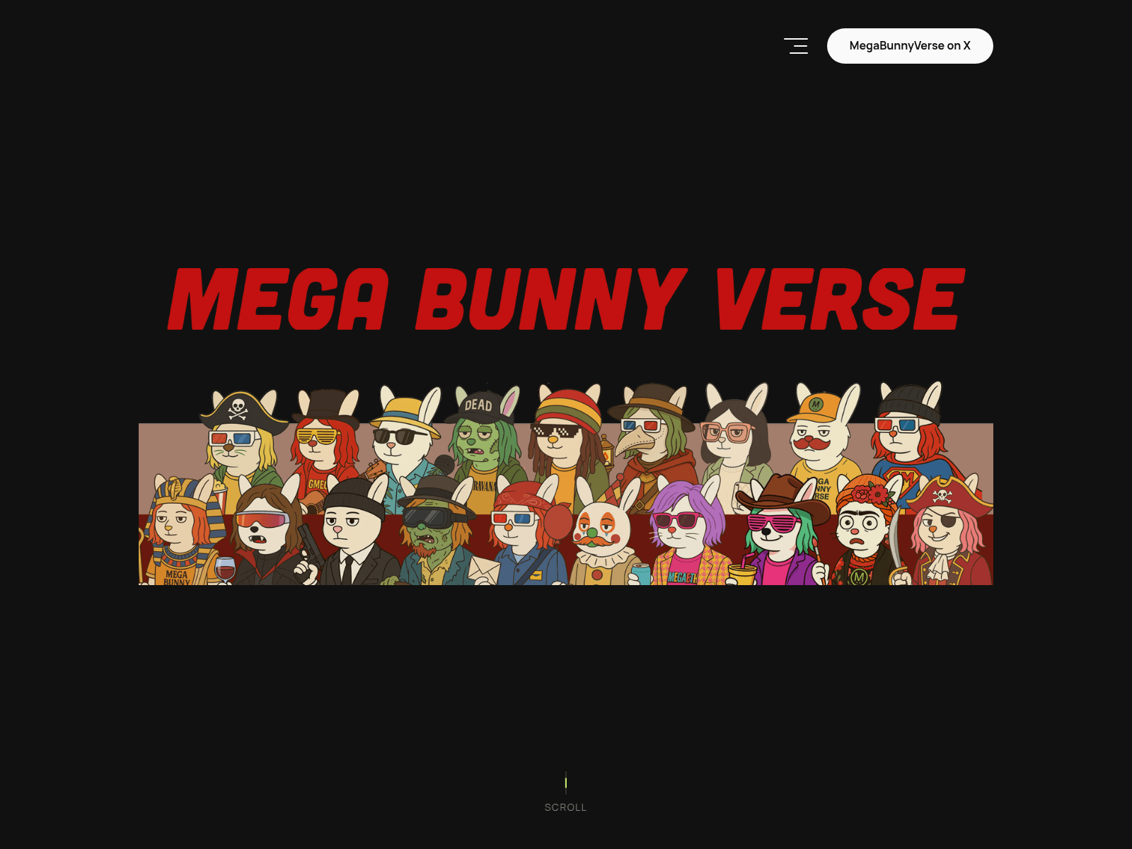 Screenshot of www.megabunnyverse.com