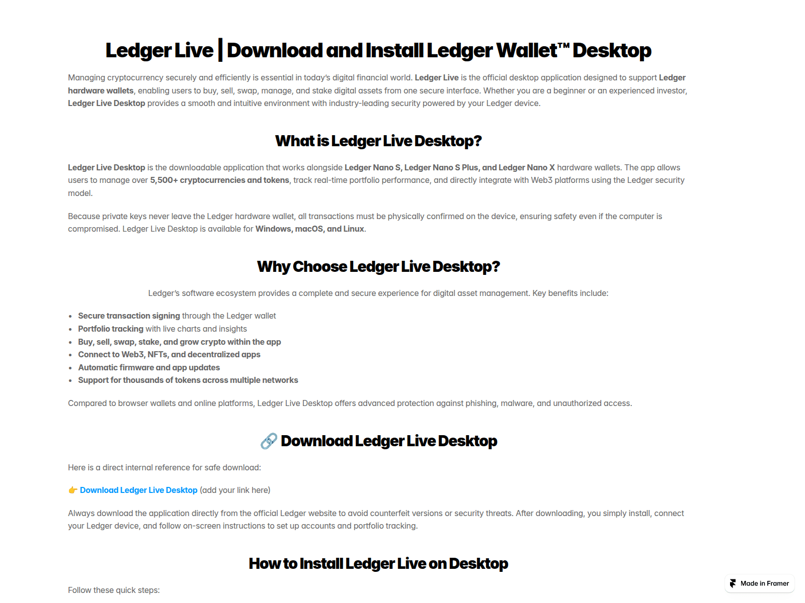 Screenshot of hub-desktop-ladgr.framer.ai