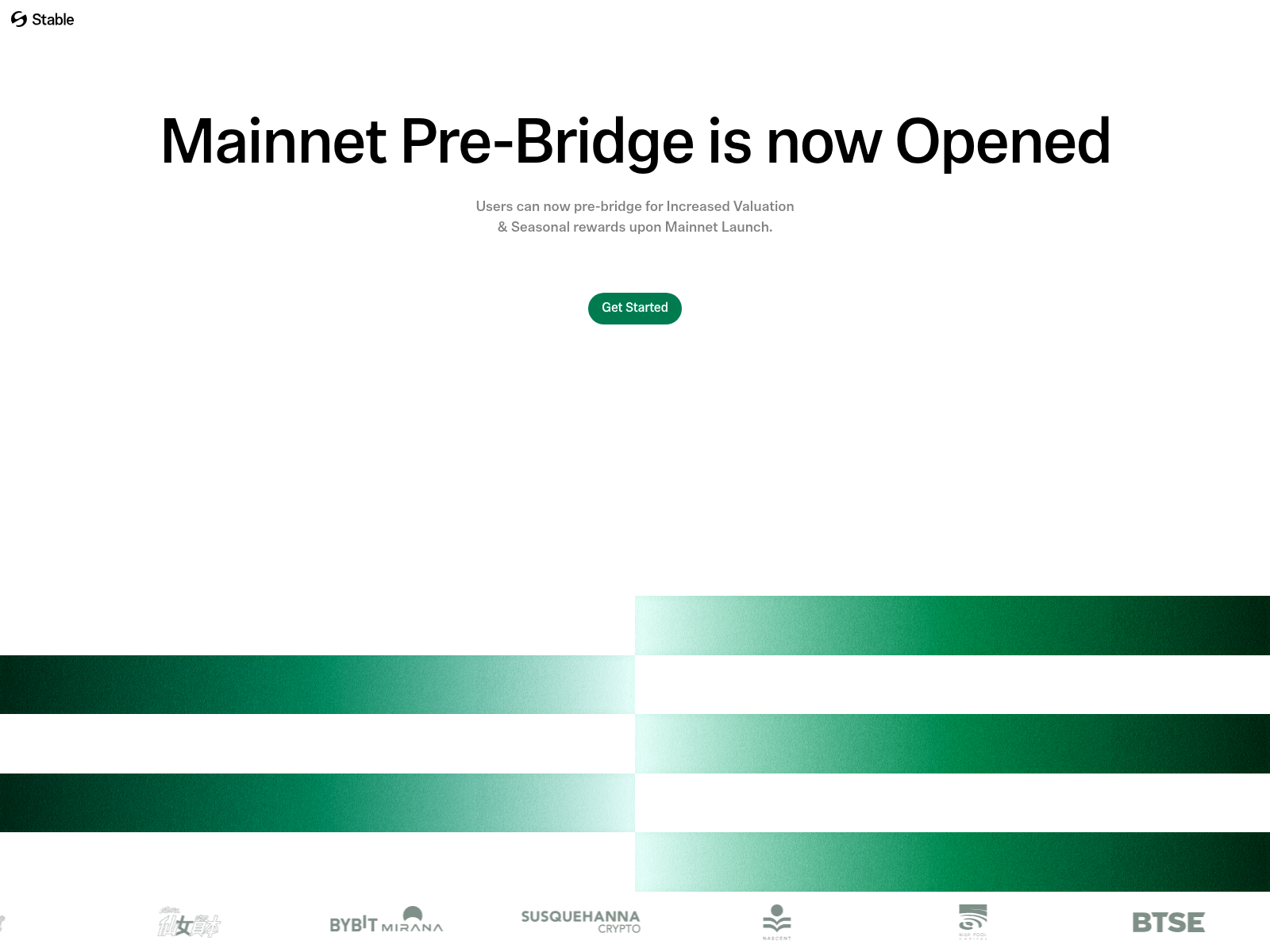 Screenshot of prebridge-stable.app