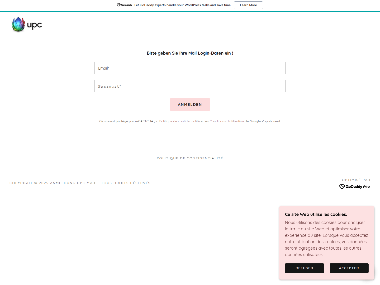 Screenshot of site-3fejh9hgr.godaddysites.com