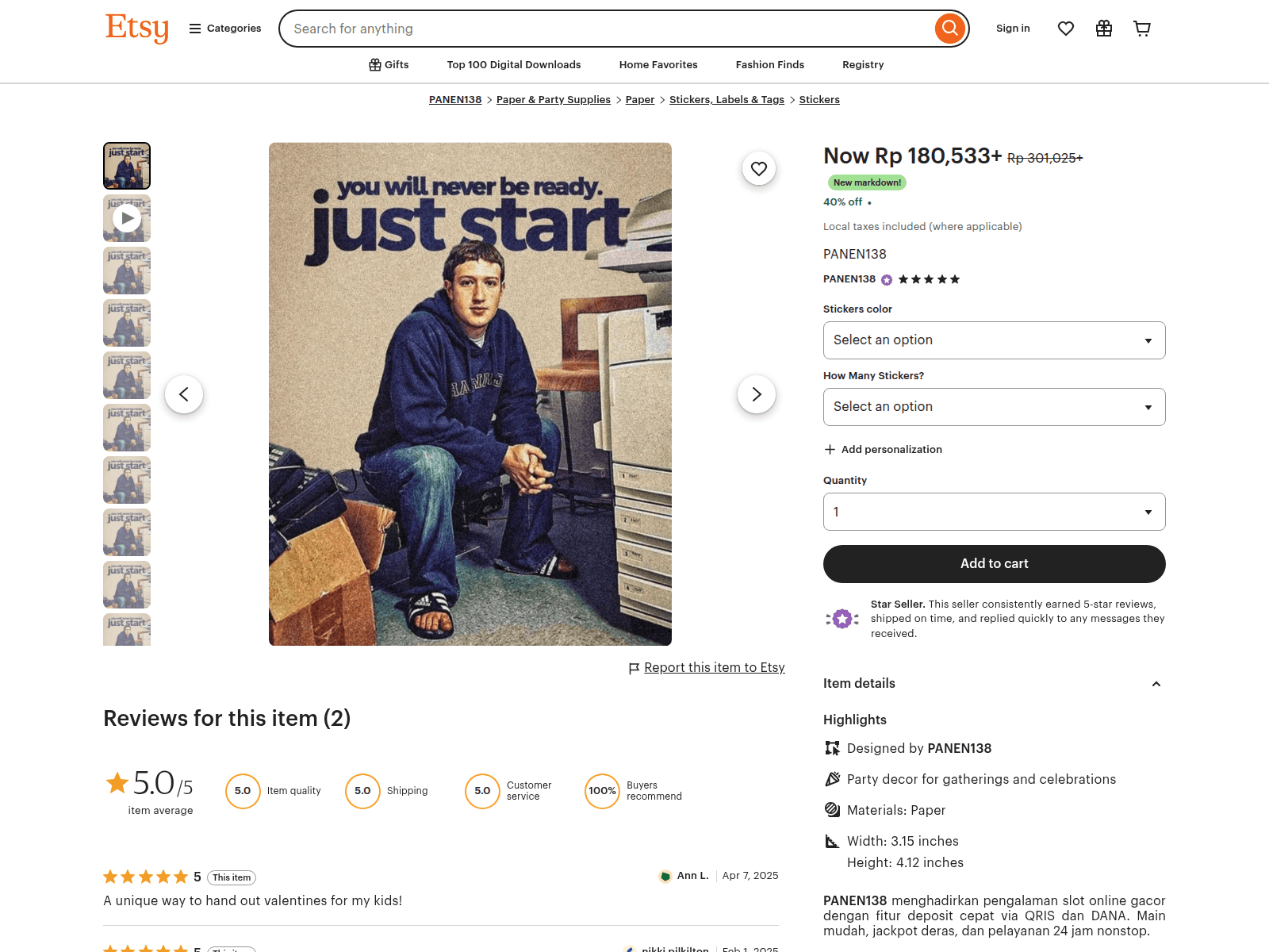 Screenshot of shootasbloodteef.com