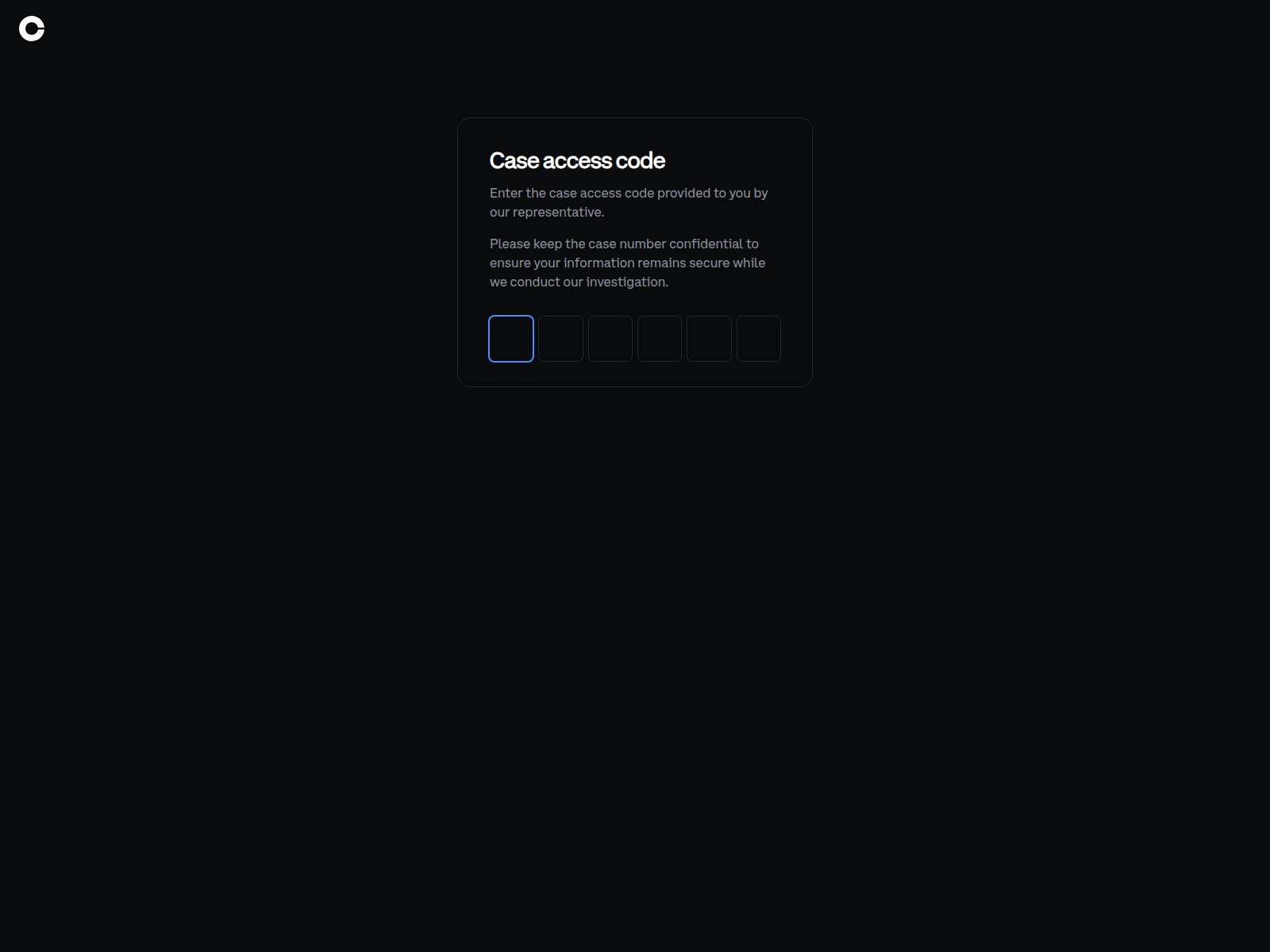Screenshot of 958164coinbase.com