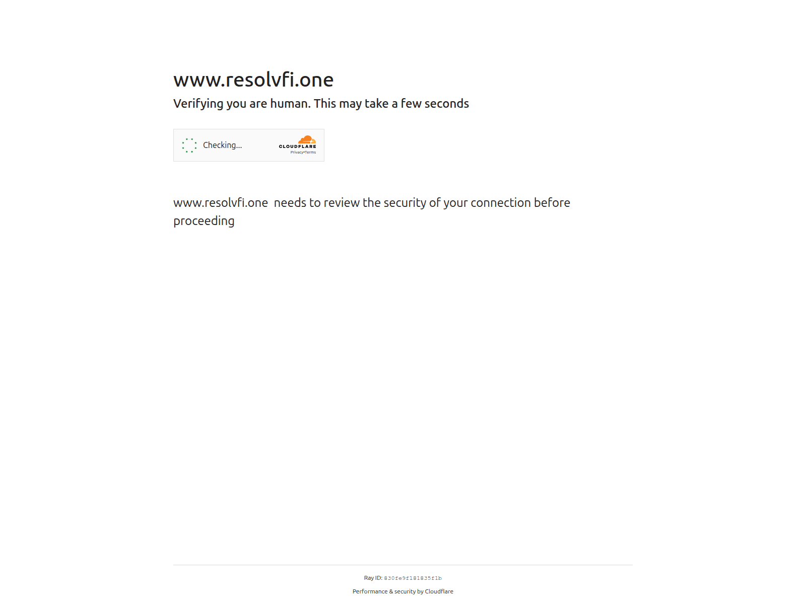 스크린샷 of www.resolvfi.one