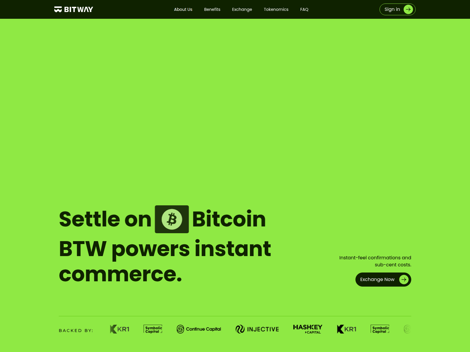 Screenshot of bitway.sale
