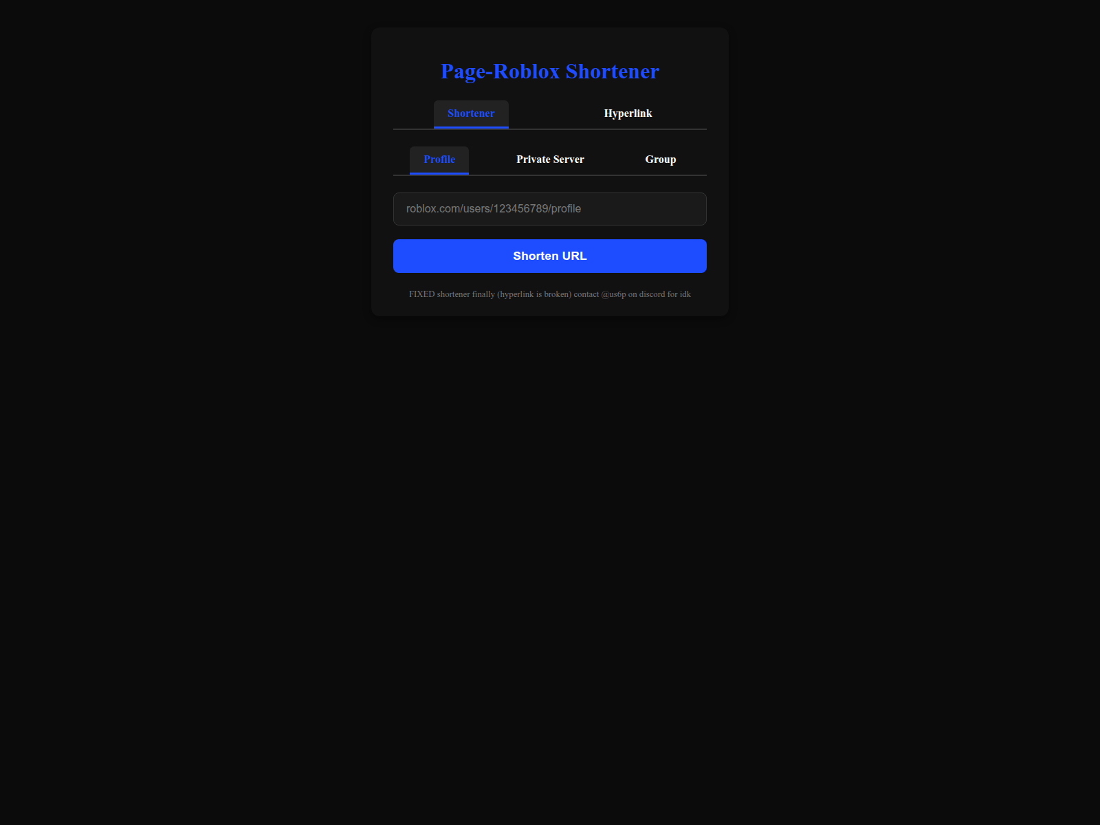 Screenshot of page-roblox.com