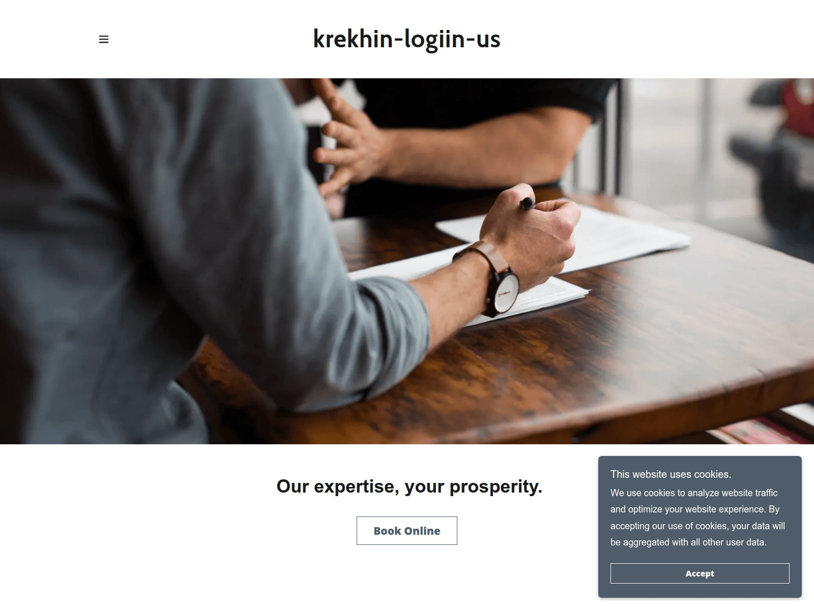 Screenshot of krekhin-logiin-us.godaddysites.com