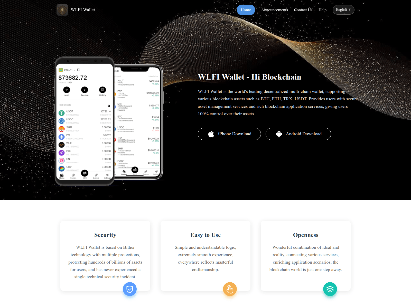 Screenshot of wlfiwallstreet.com
