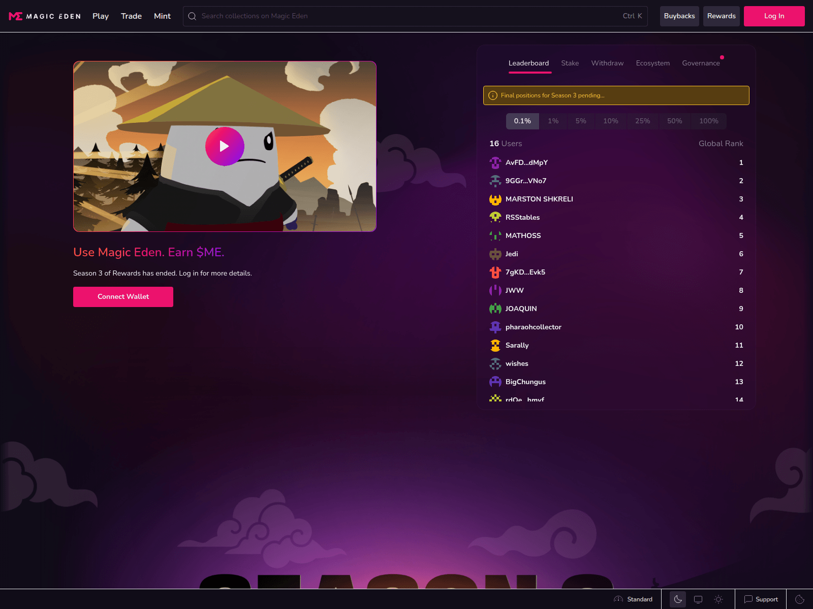 Screenshot of magiceden.net.offer-proposal.com