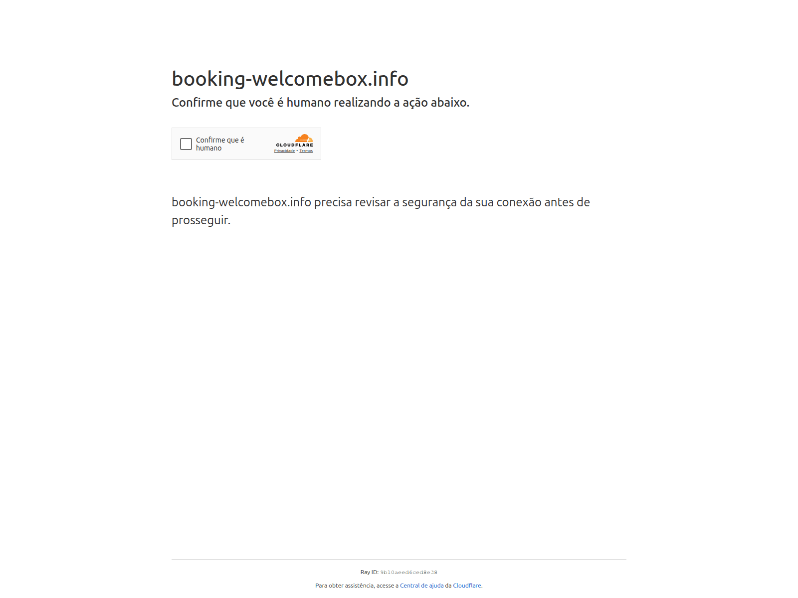 Screenshot of booking-welcomebox.info