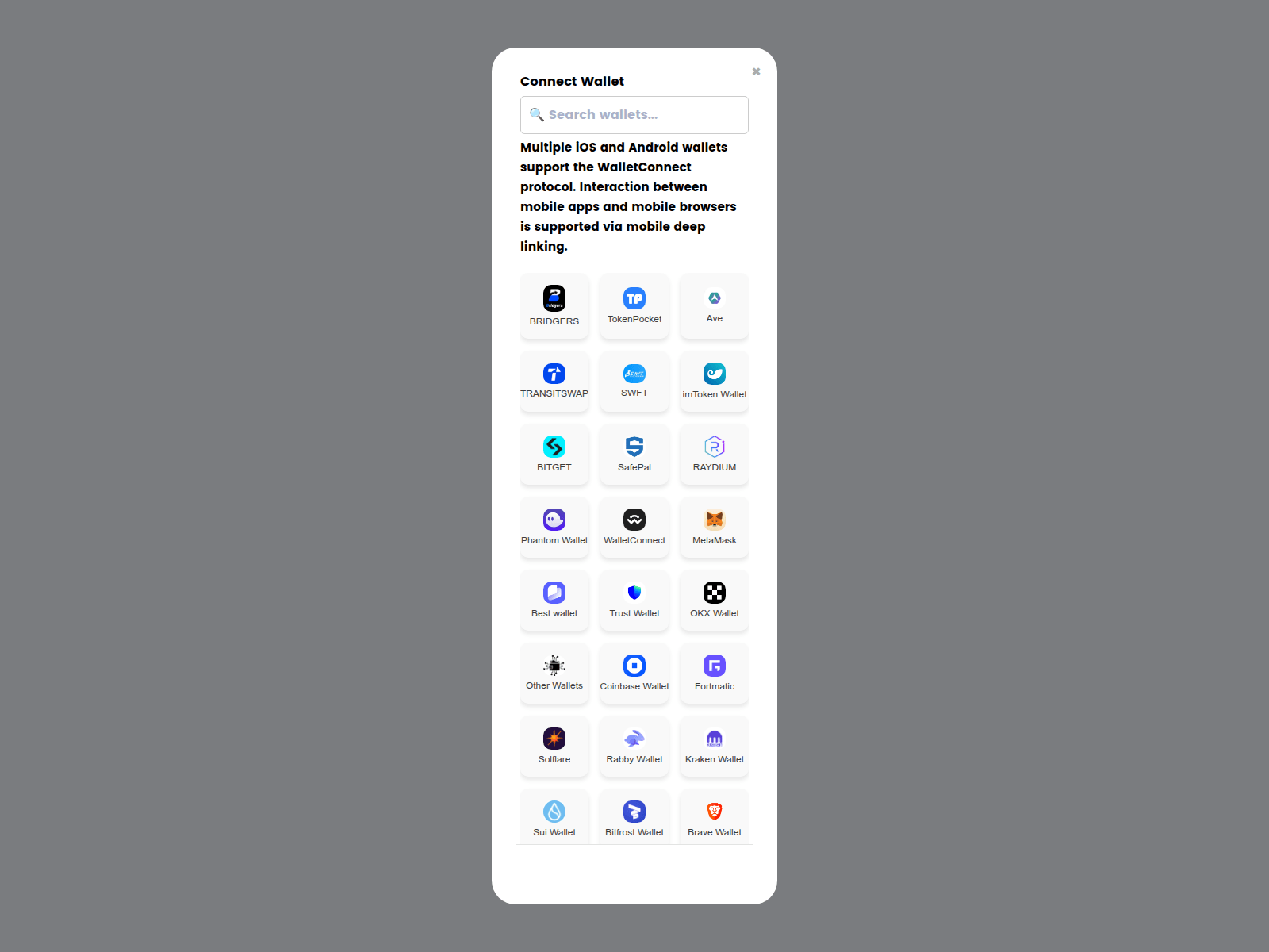 Screenshot of appbridgers.pages.dev
