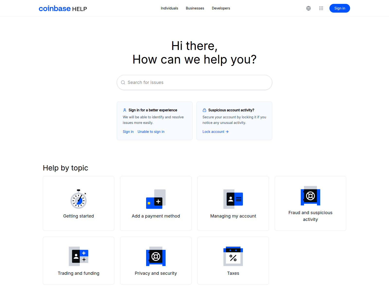 Screenshot of customersupportdesk.coinbase.supportcentersdesks.com