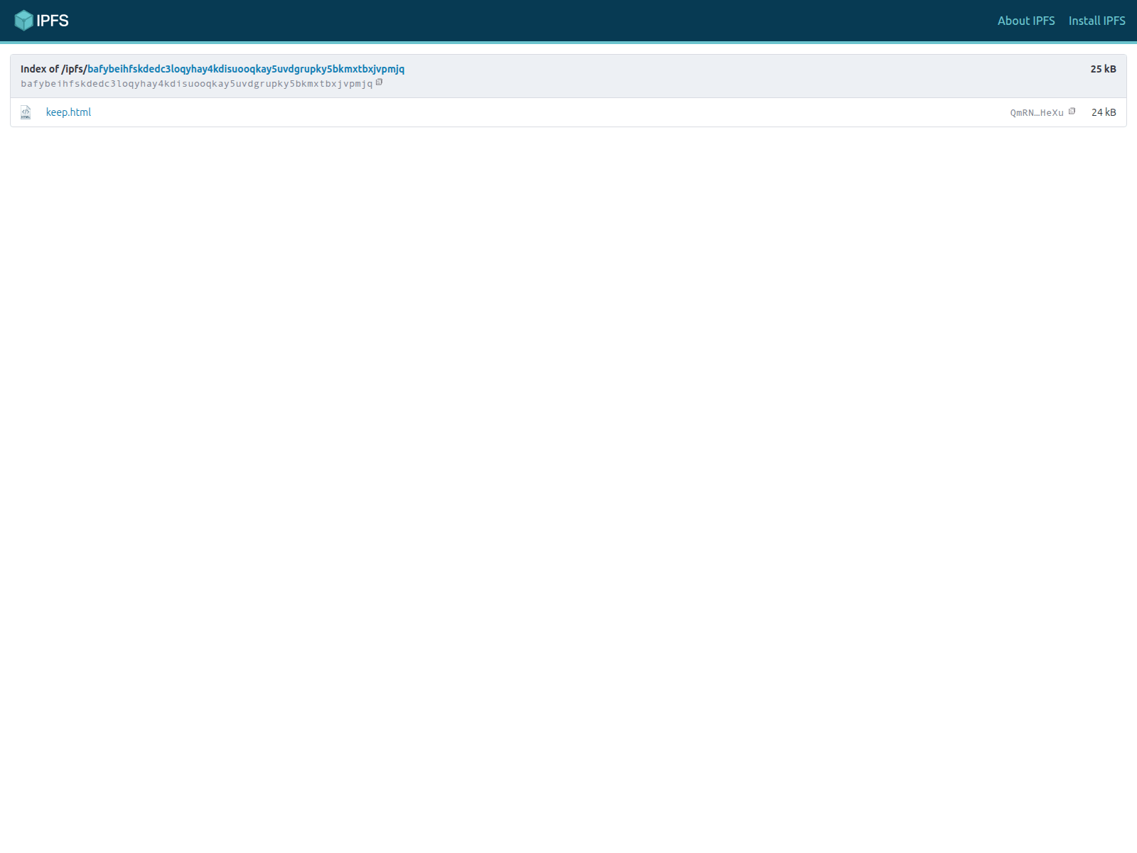 Screenshot of bafybeihfskdedc3loqyhay4kdisuooqkay5uvdgrupky5bkmxtbxjvpmjq.ipfs.dweb.link