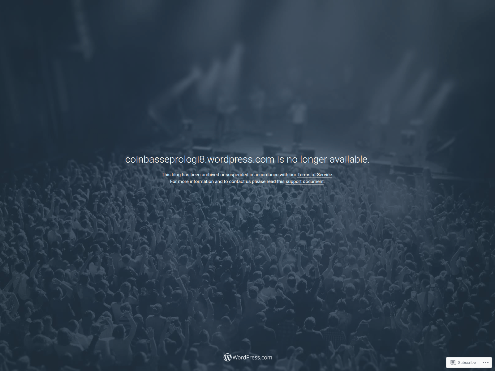 Screenshot of coinbasseprologi8.wordpress.com