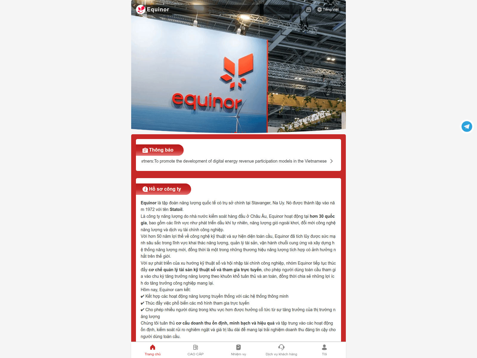 Screenshot of equinor-vn.com