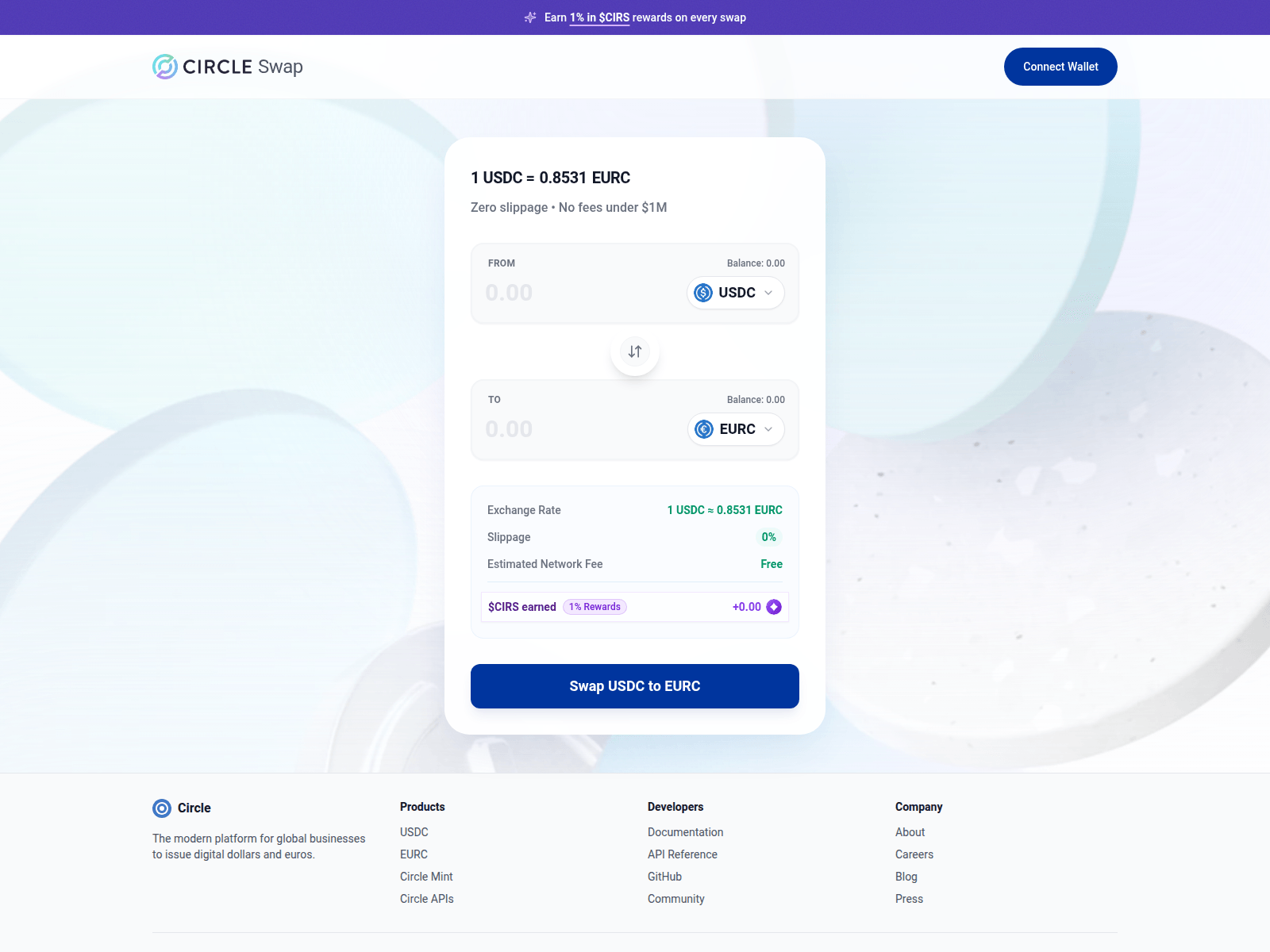 Screenshot of circle.en-int.com