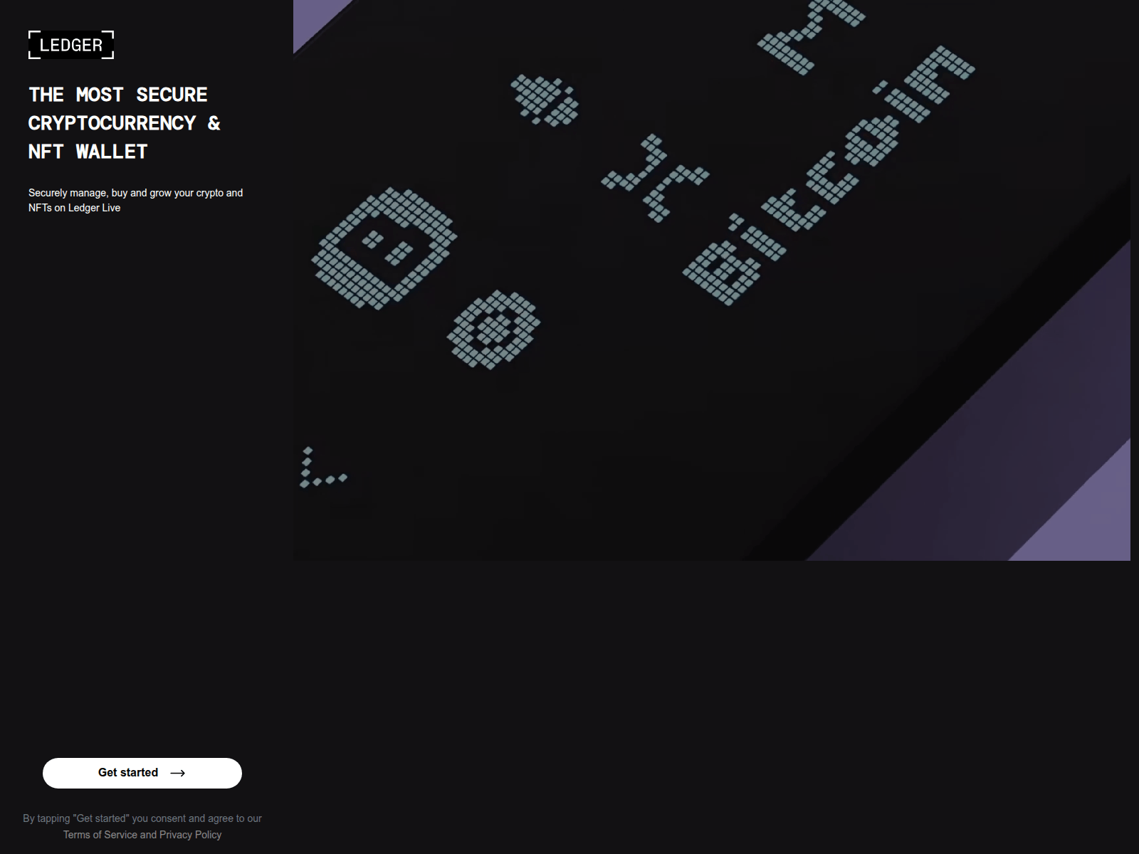 Screenshot of liveweb.ghost.io/live-en