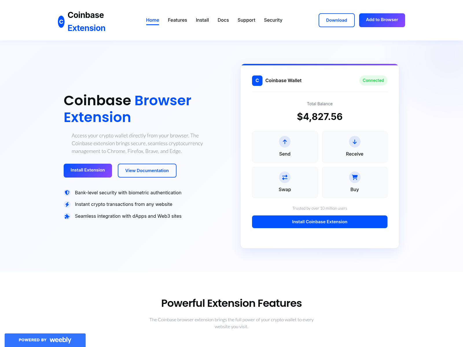 Screenshot of en-coinbase.weebly.com