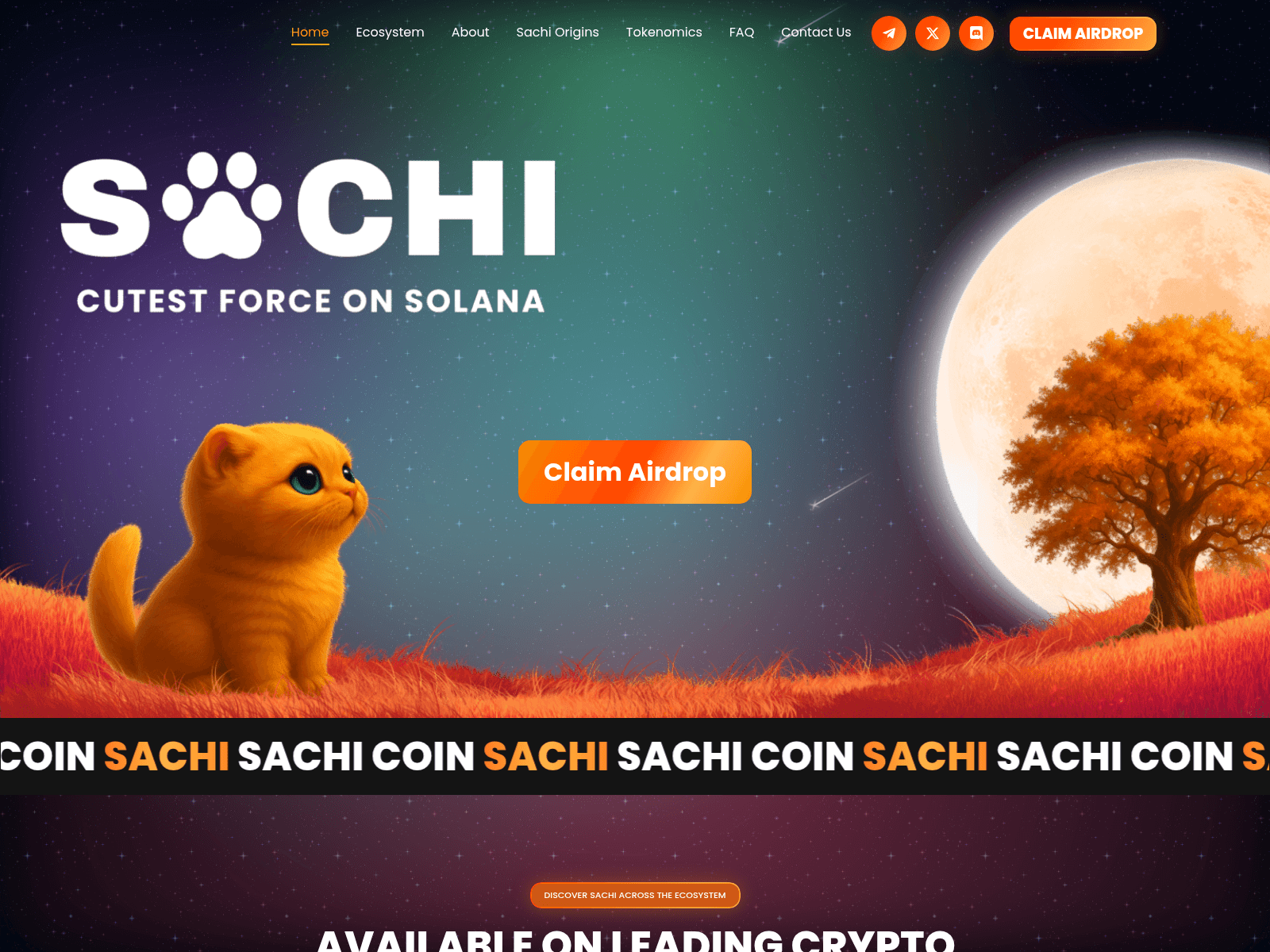 Screenshot of sachicoin-trade.xyz