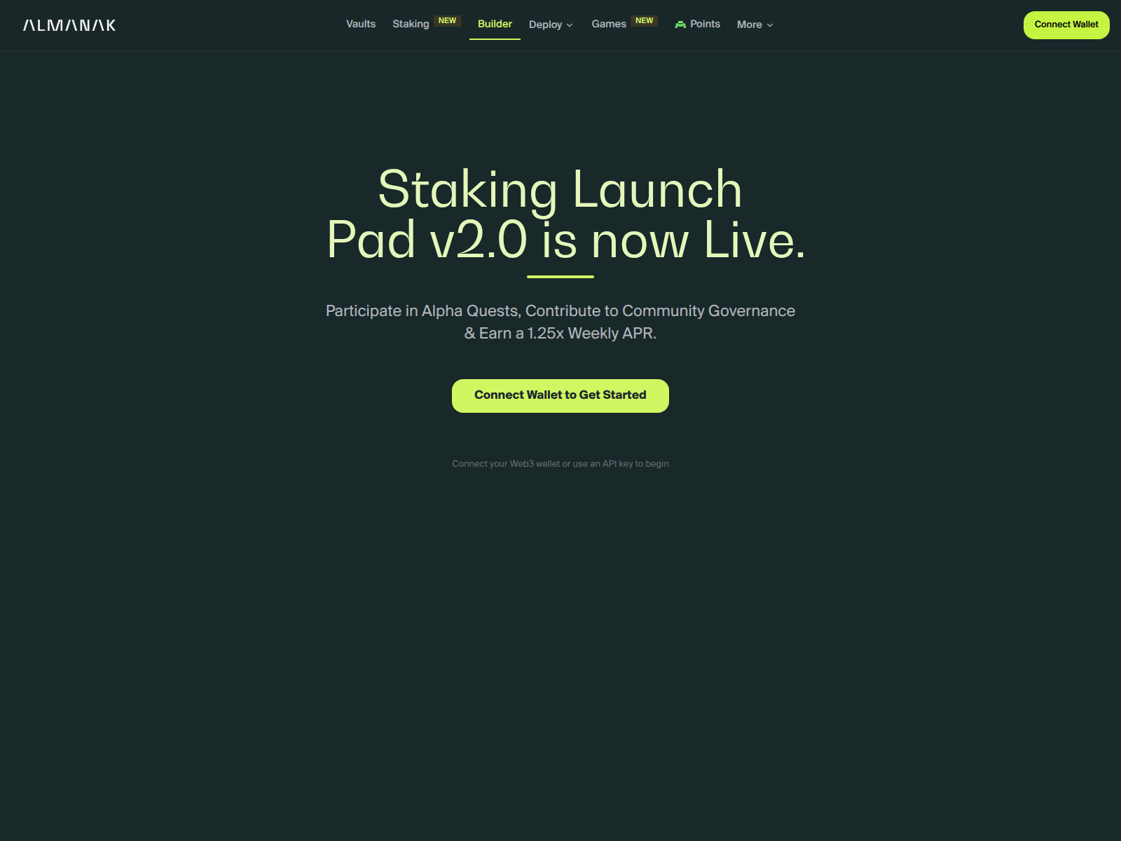 Screenshot of event-almanak.xyz