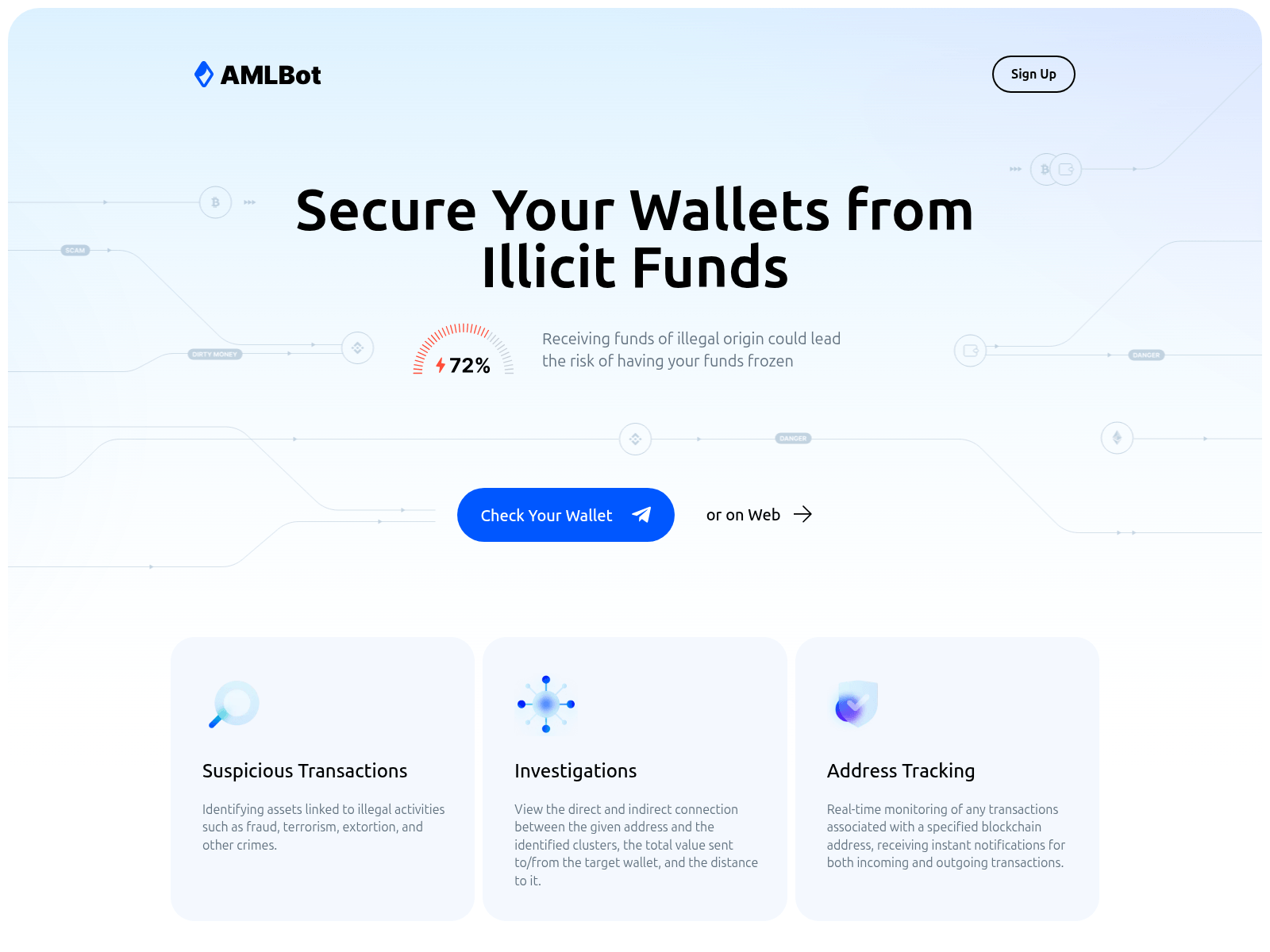 Screenshot of aml-analyzing.app
