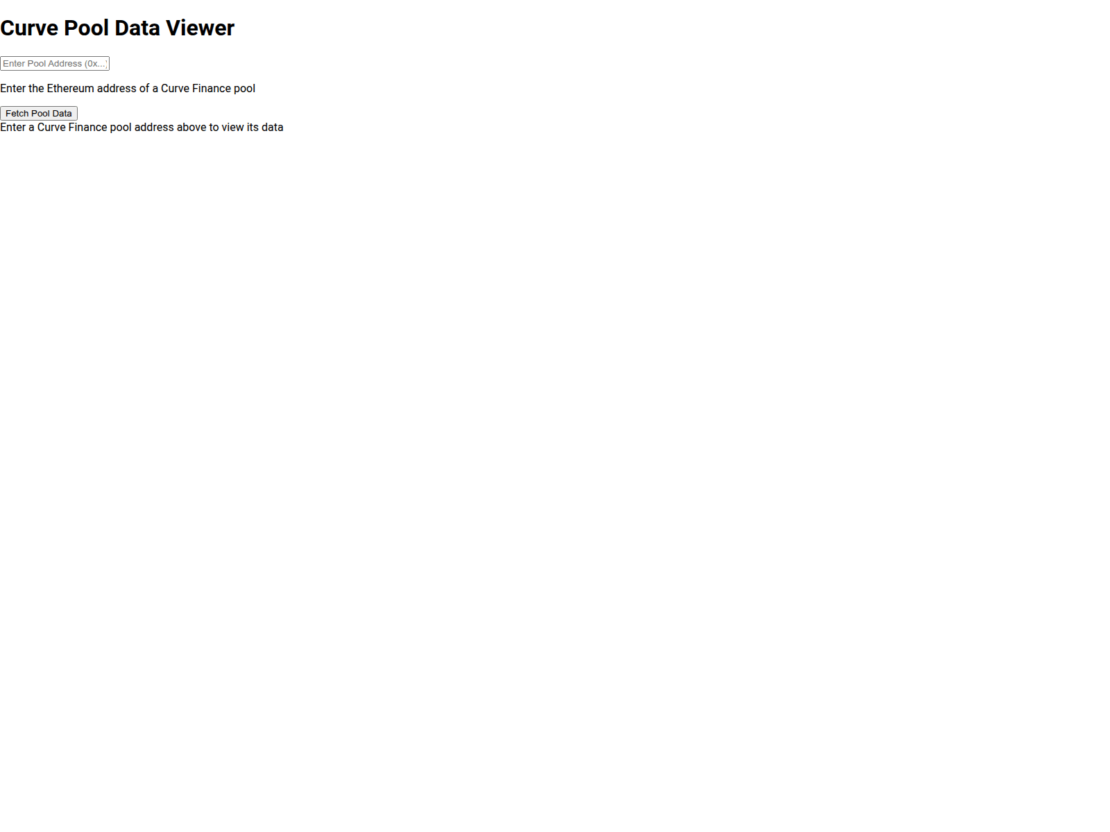 Screenshot of curve-lp-analyzer-45y.pages.dev