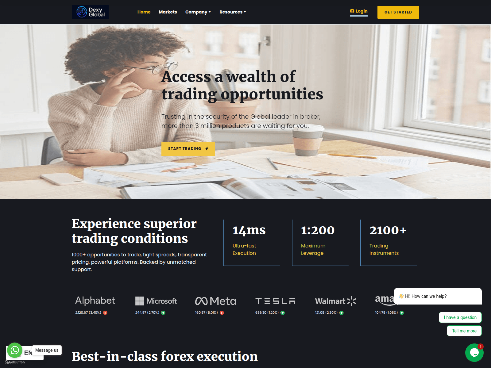 Screenshot of dexyglobal.com