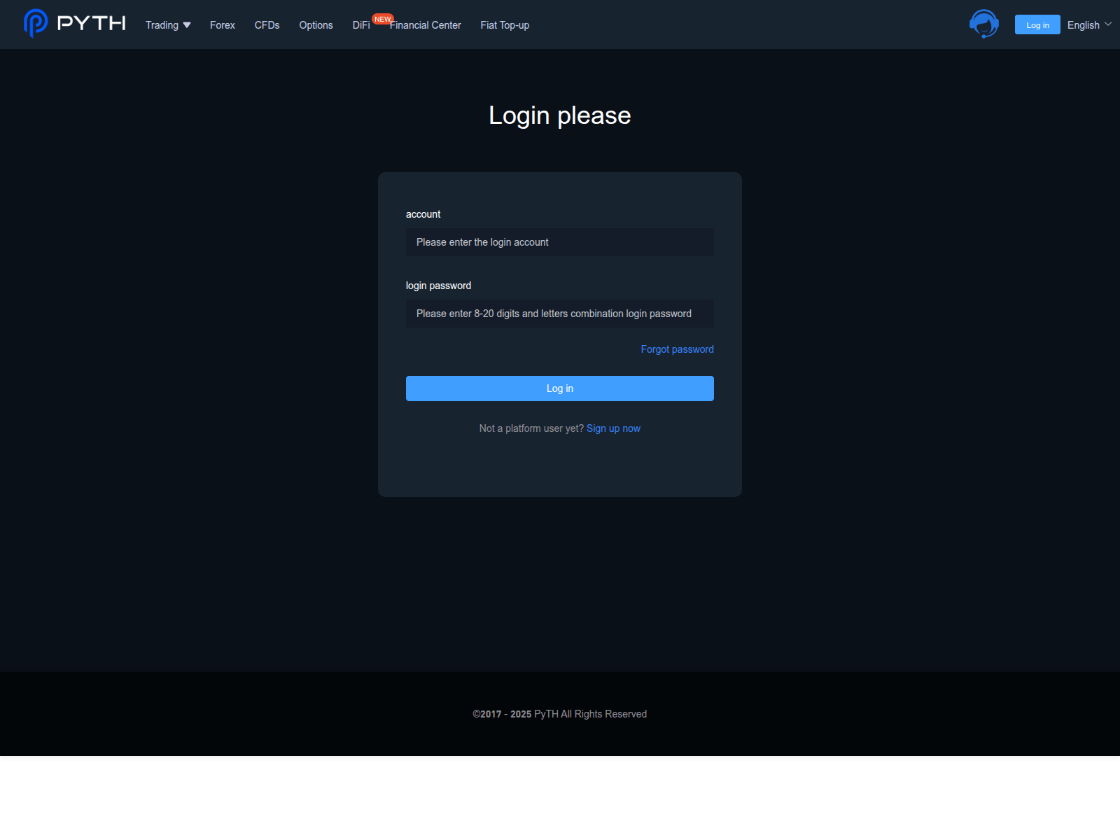 Screenshot of web.pyth-usste.top