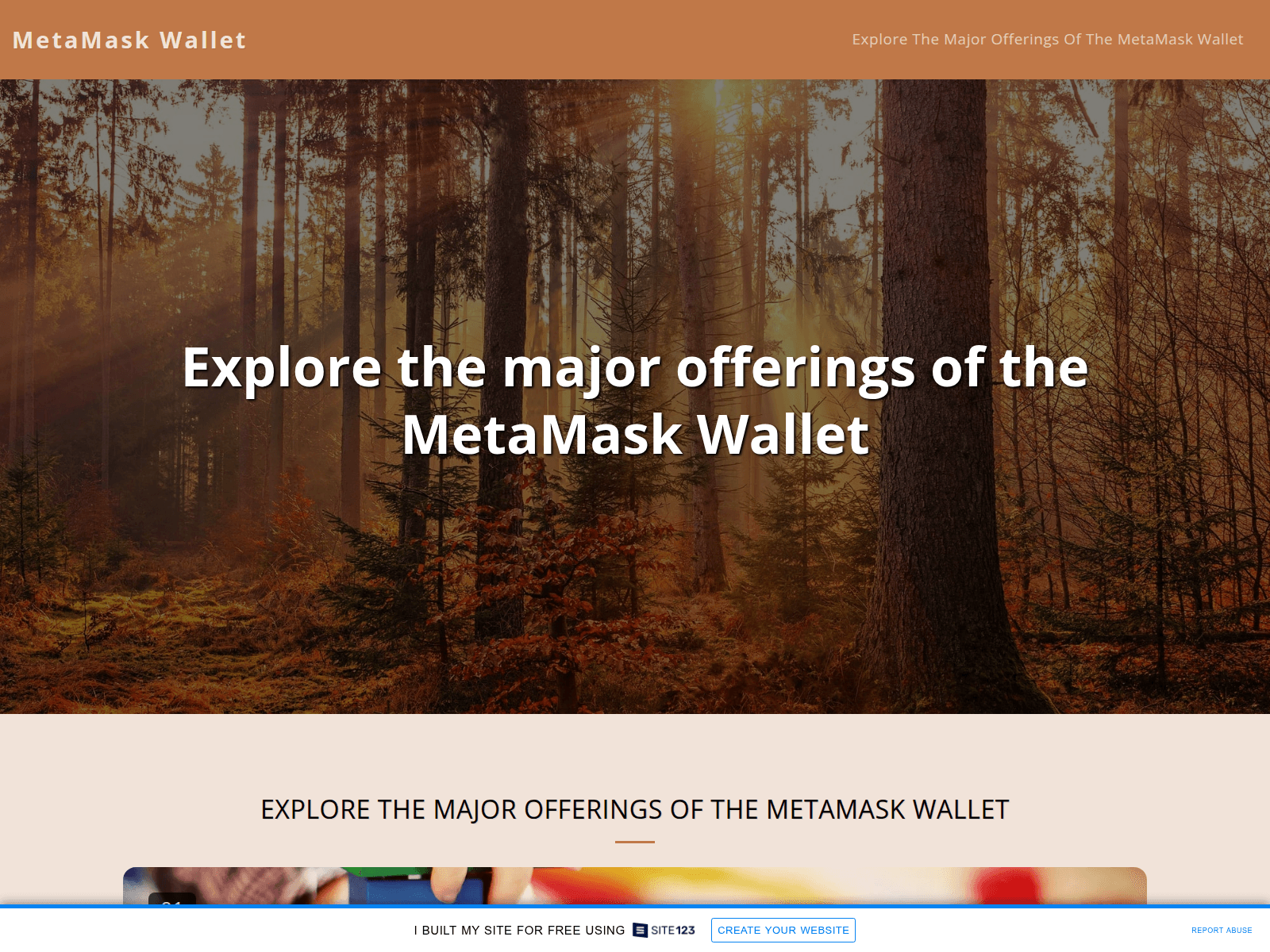 Screenshot of 64378f02cb08b.site123.me