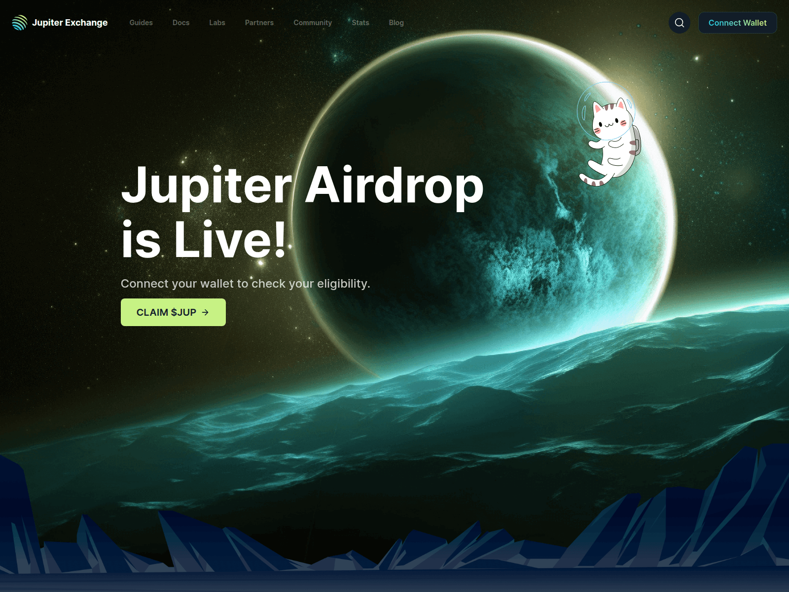 Screenshot of allocate-jup.com