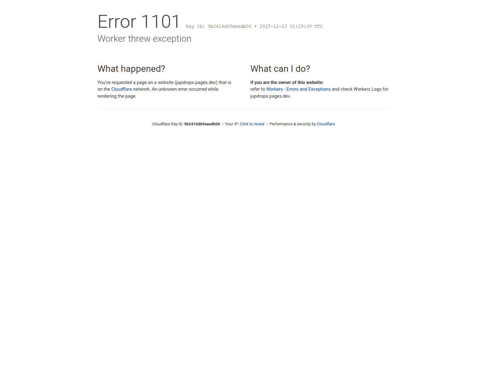 Screenshot of jupdrops.pages.dev