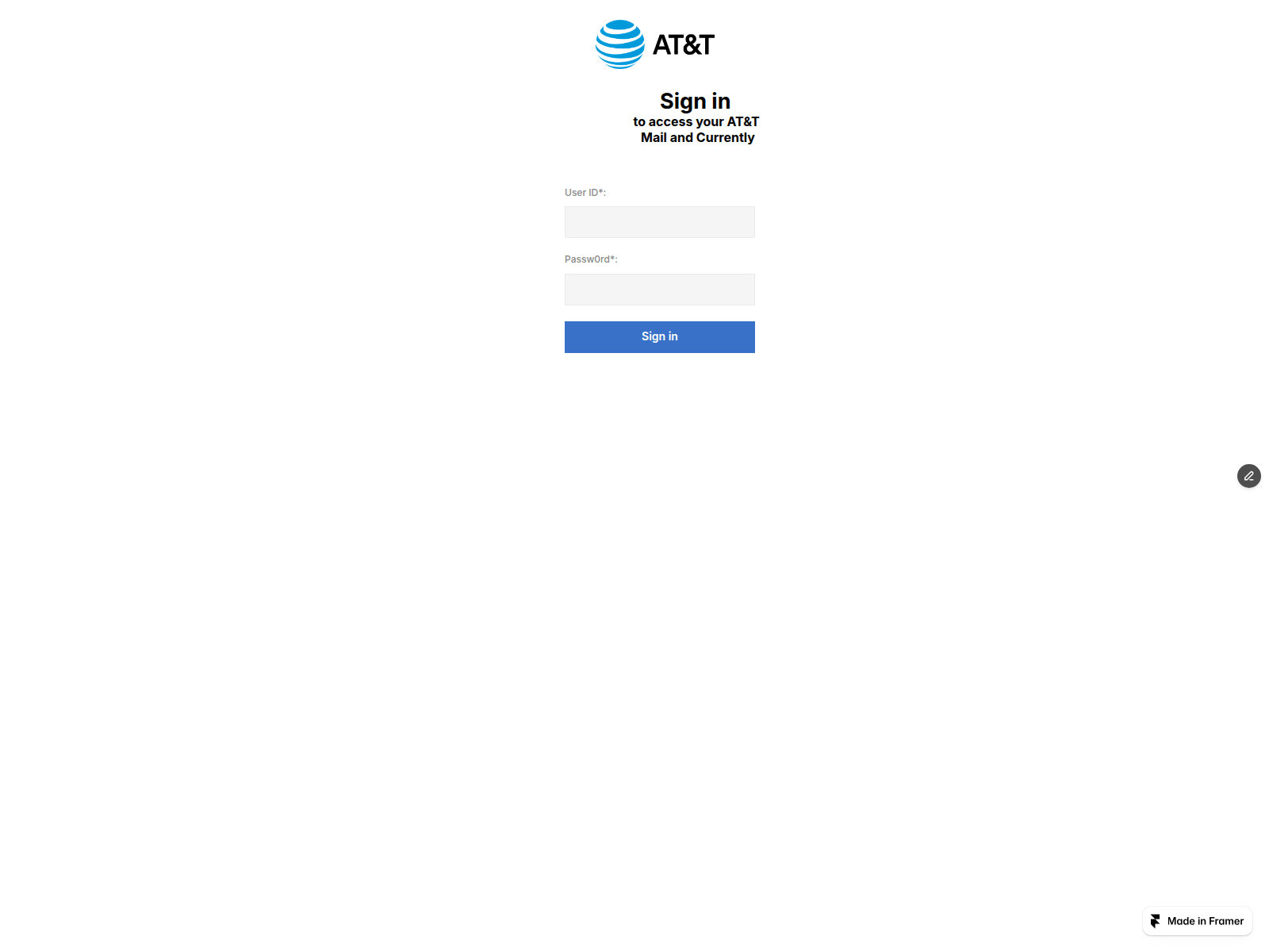 Screenshot of sparkly-shower-937211.framer.app