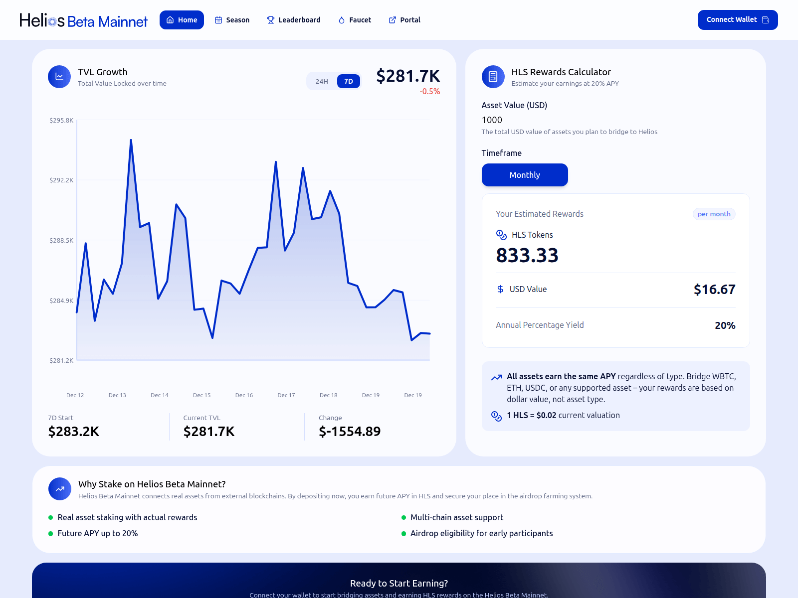 Screenshot of helioschains.com