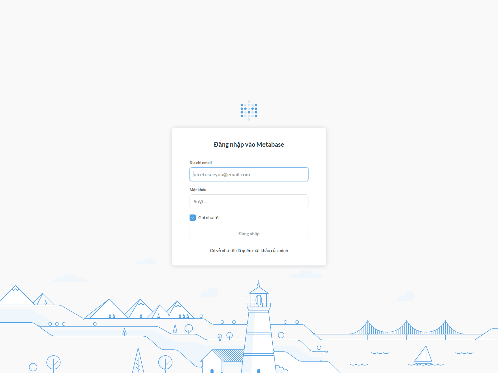 Screenshot of metabase.hdc-flowtech.com